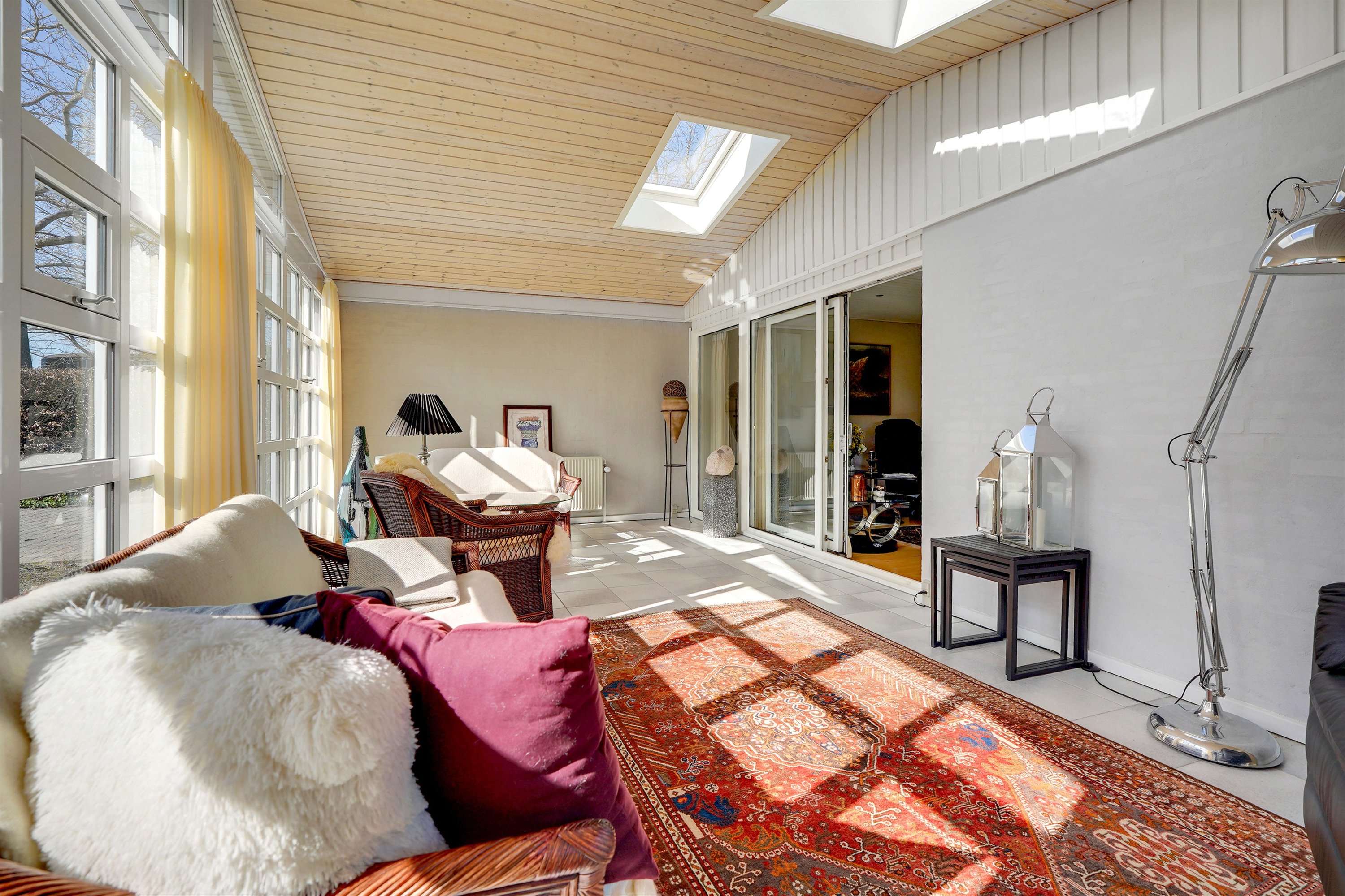 Fremhævet udestue billede i fuldskærmstilstand. Billede af Skovparken 230, 7190 Billund