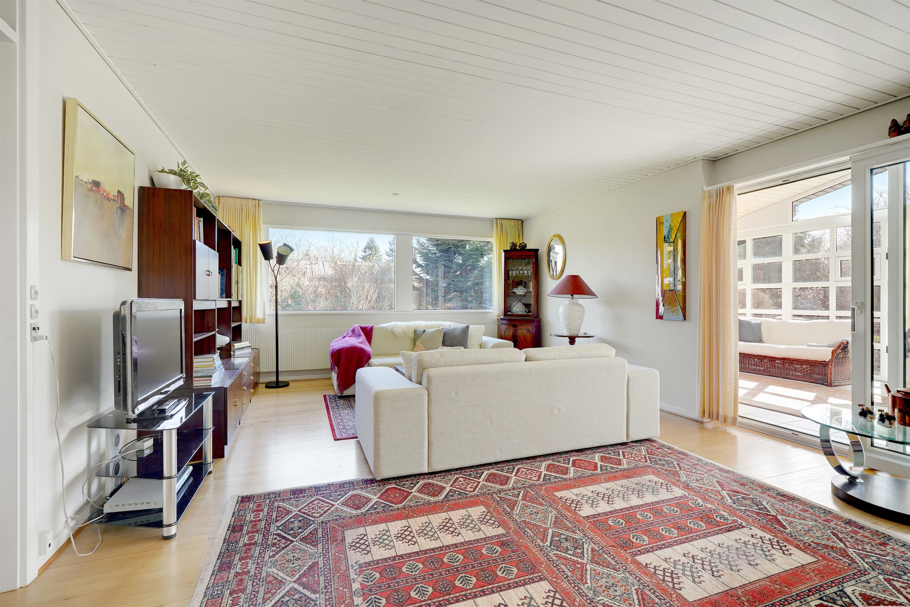 Fremhævet stue billede i fuldskærmstilstand. Billede af Skovparken 230, 7190 Billund