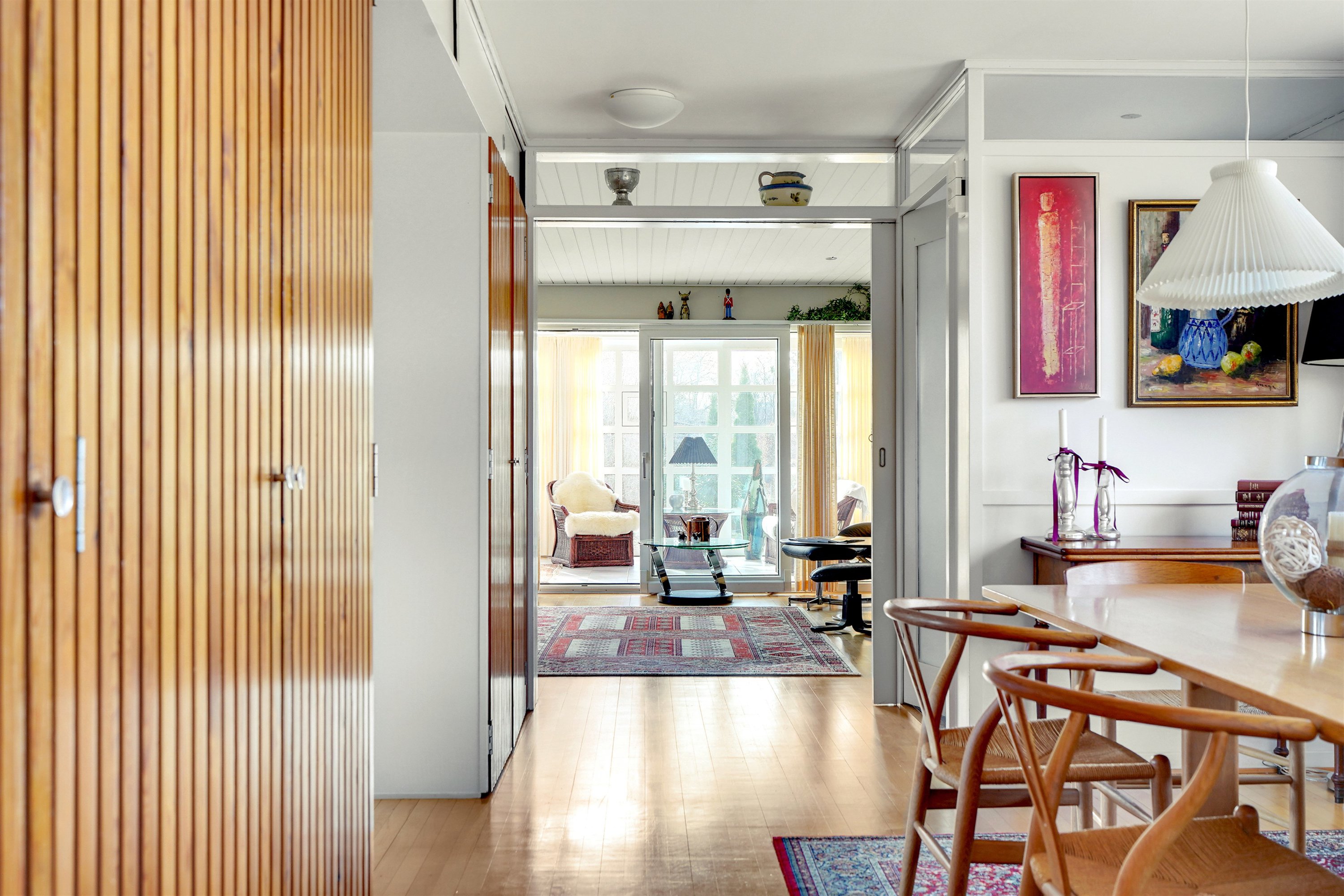 Fremhævet spisestue billede i fuldskærmstilstand. Billede af Skovparken 230, 7190 Billund