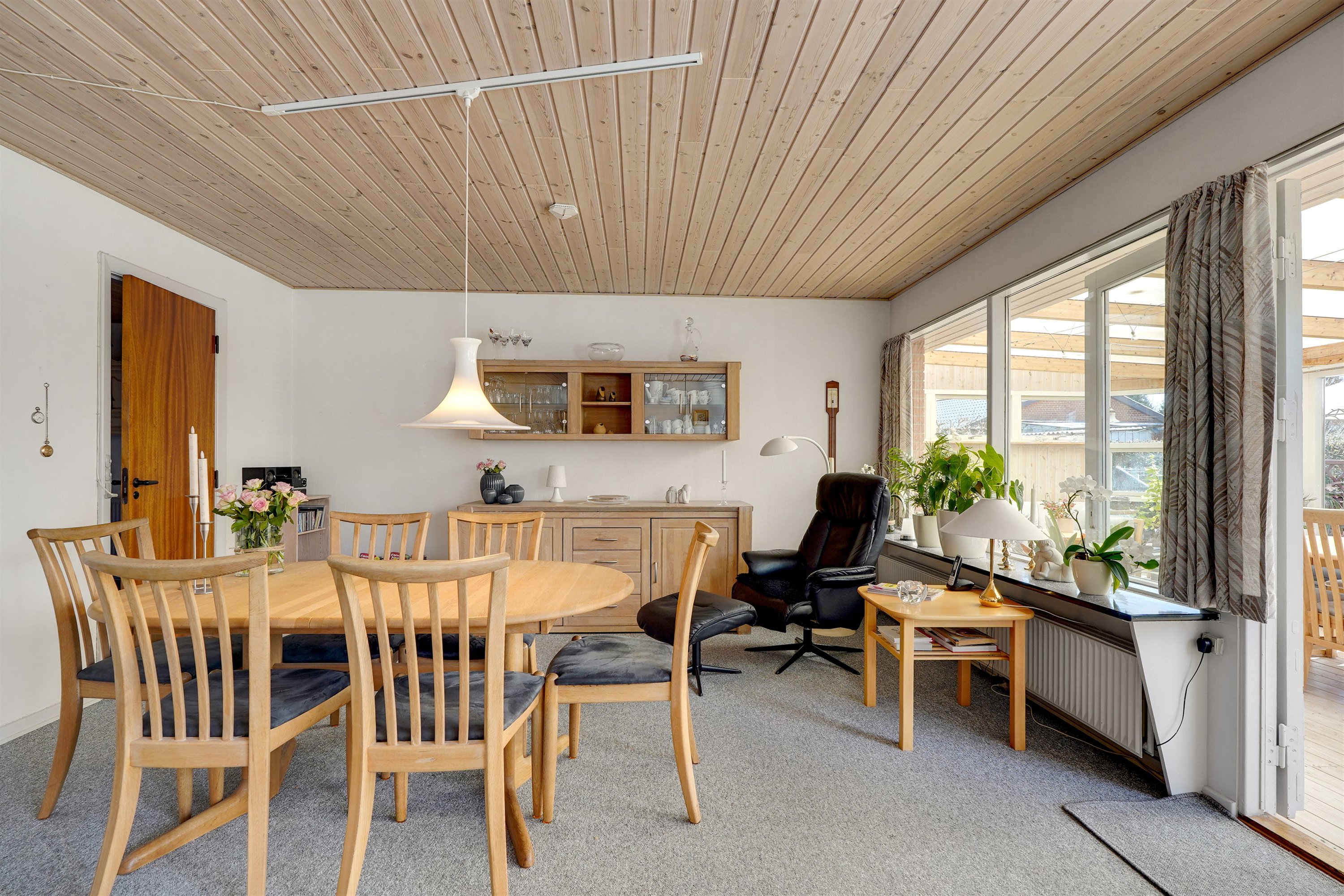 Fremhævet stue billede i fuldskærmstilstand. Billede af Elmelunden 106, 7190 Billund