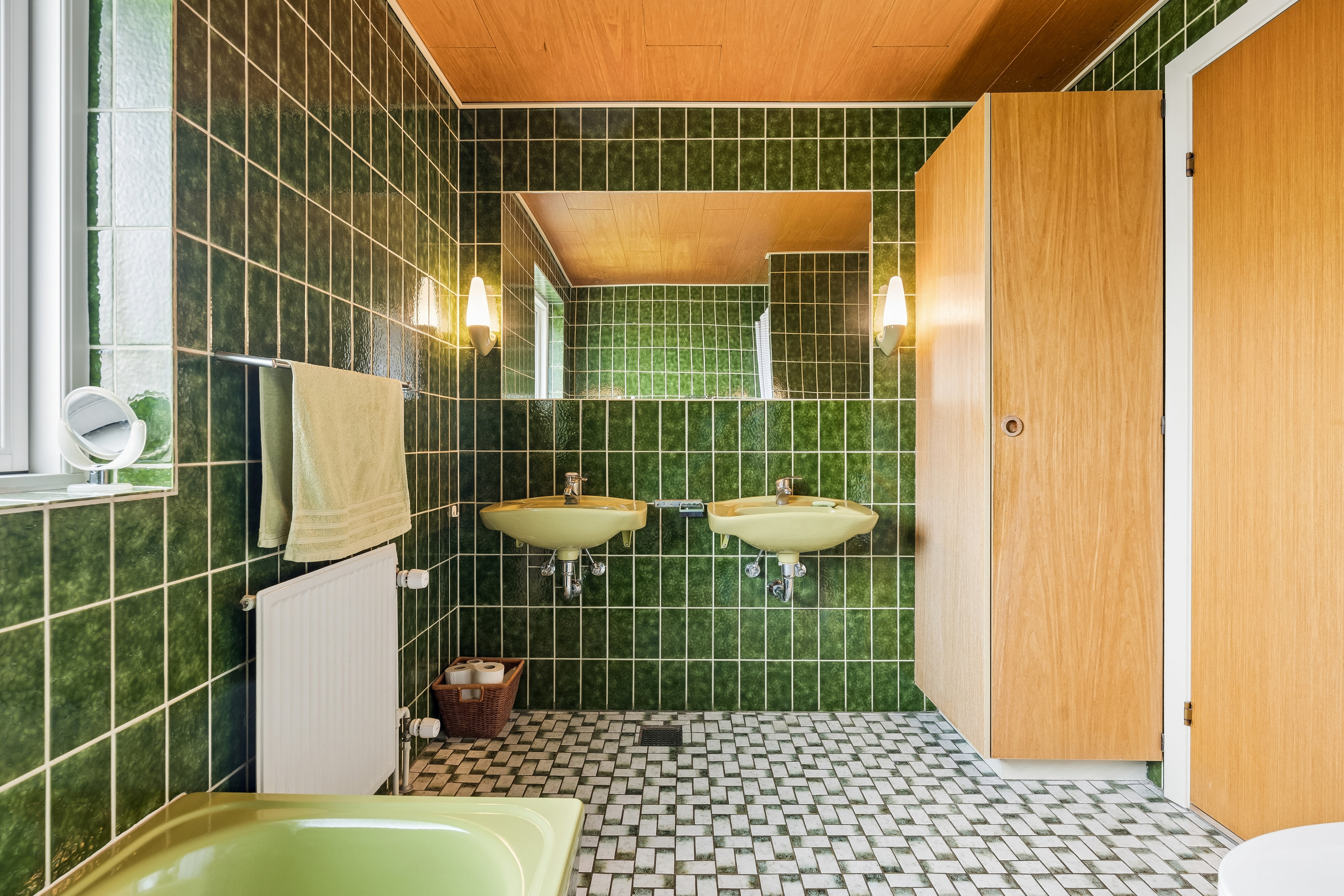 Fremhævet badeværelse billede i fuldskærmstilstand. Billede af Rørtoften 2, 8722 Hedensted