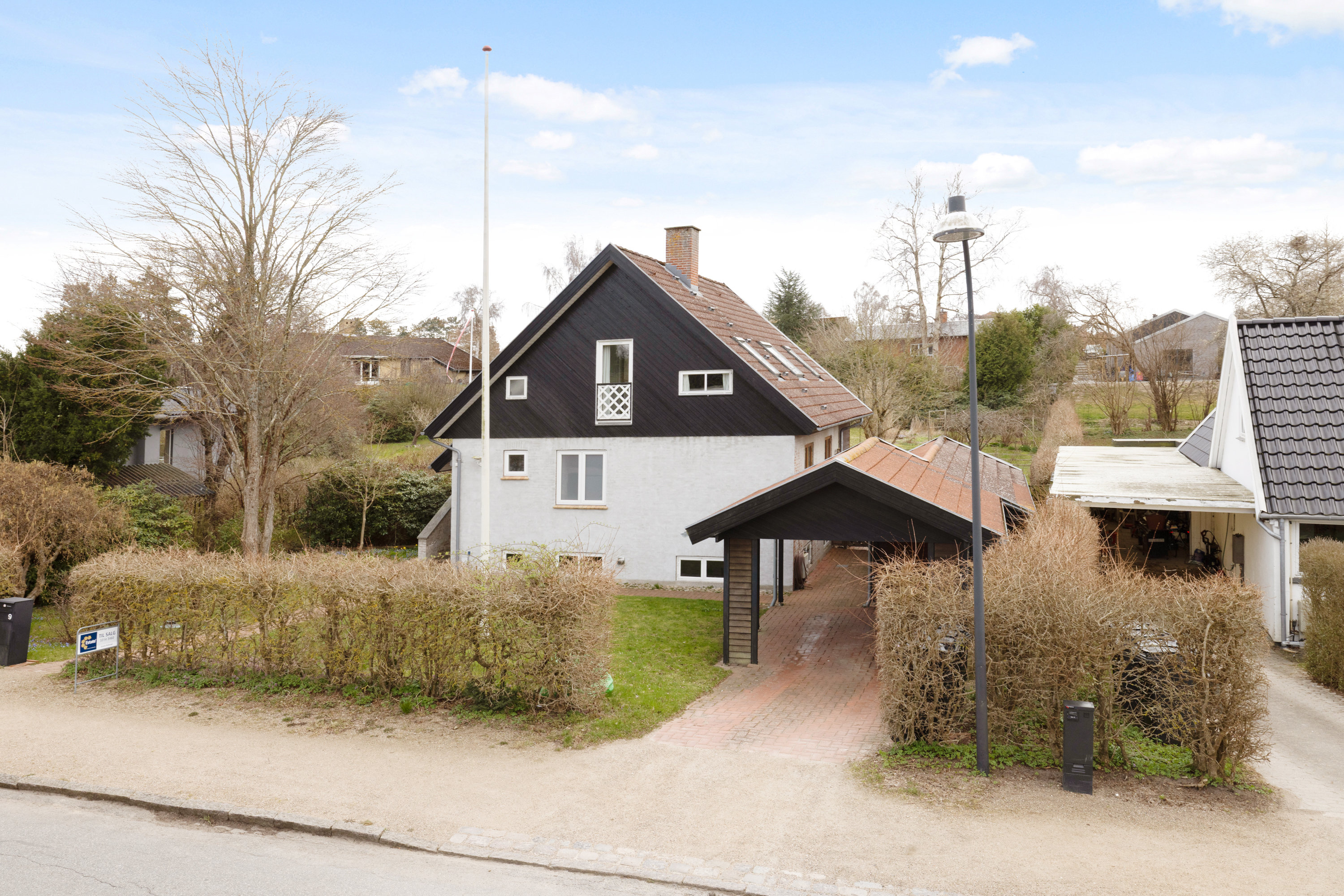Villa: Facade på Baunevang 9, 3460 Birkerød