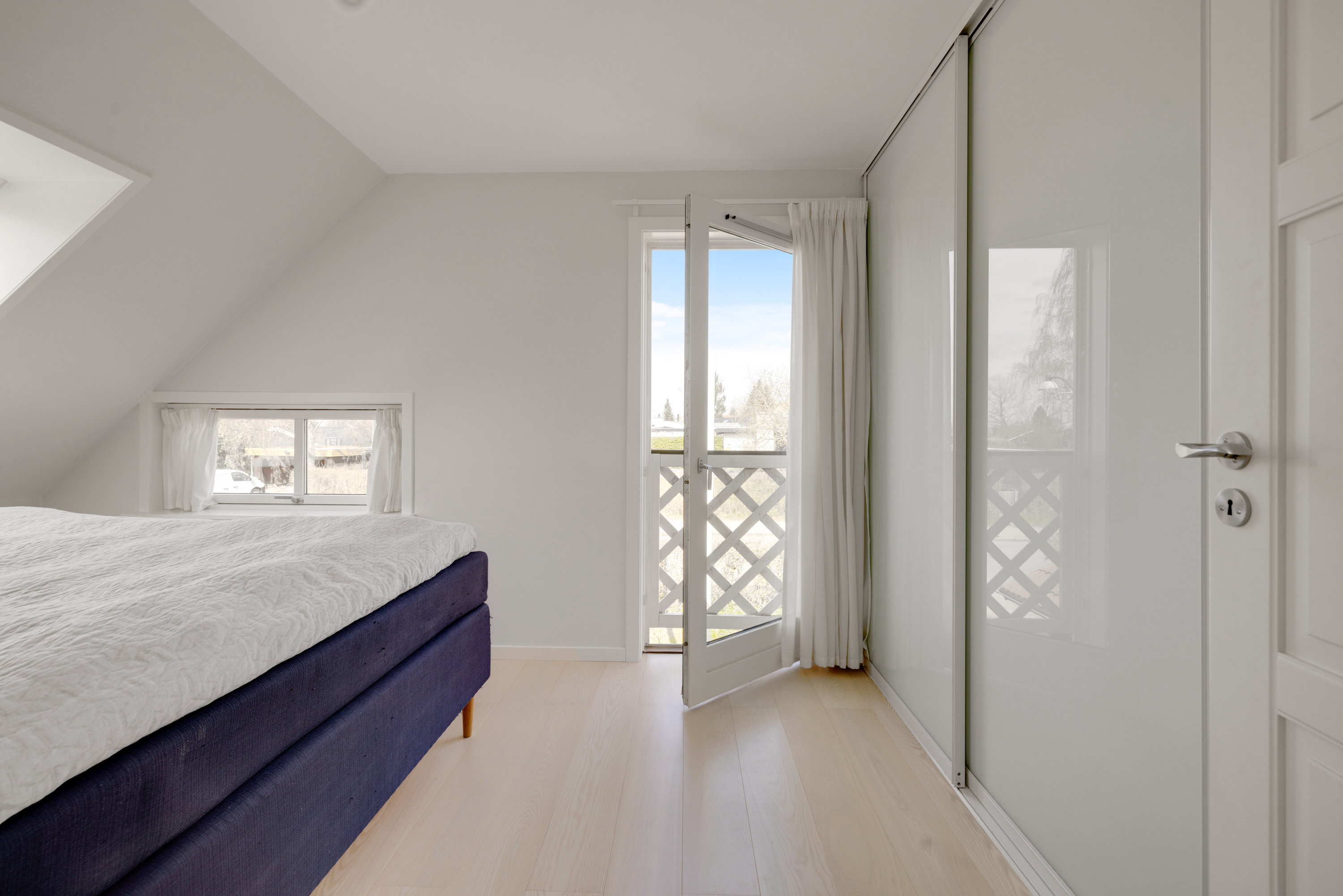 Fremhævet soveværelse billede i fuldskærmstilstand. Billede af Baunevang 9, 3460 Birkerød