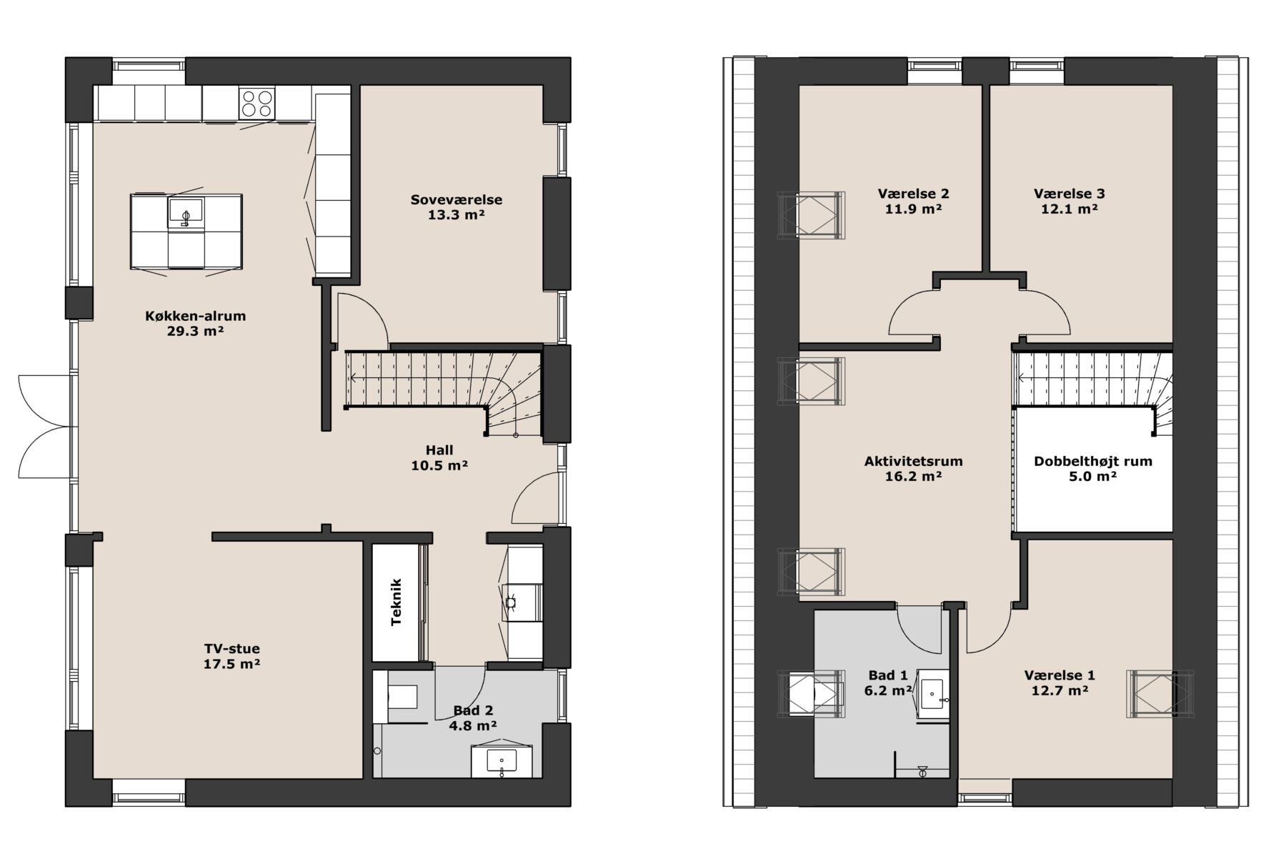 Plantegninger billede af Albuen 9, Sønder Strødam, 3400 Hillerød