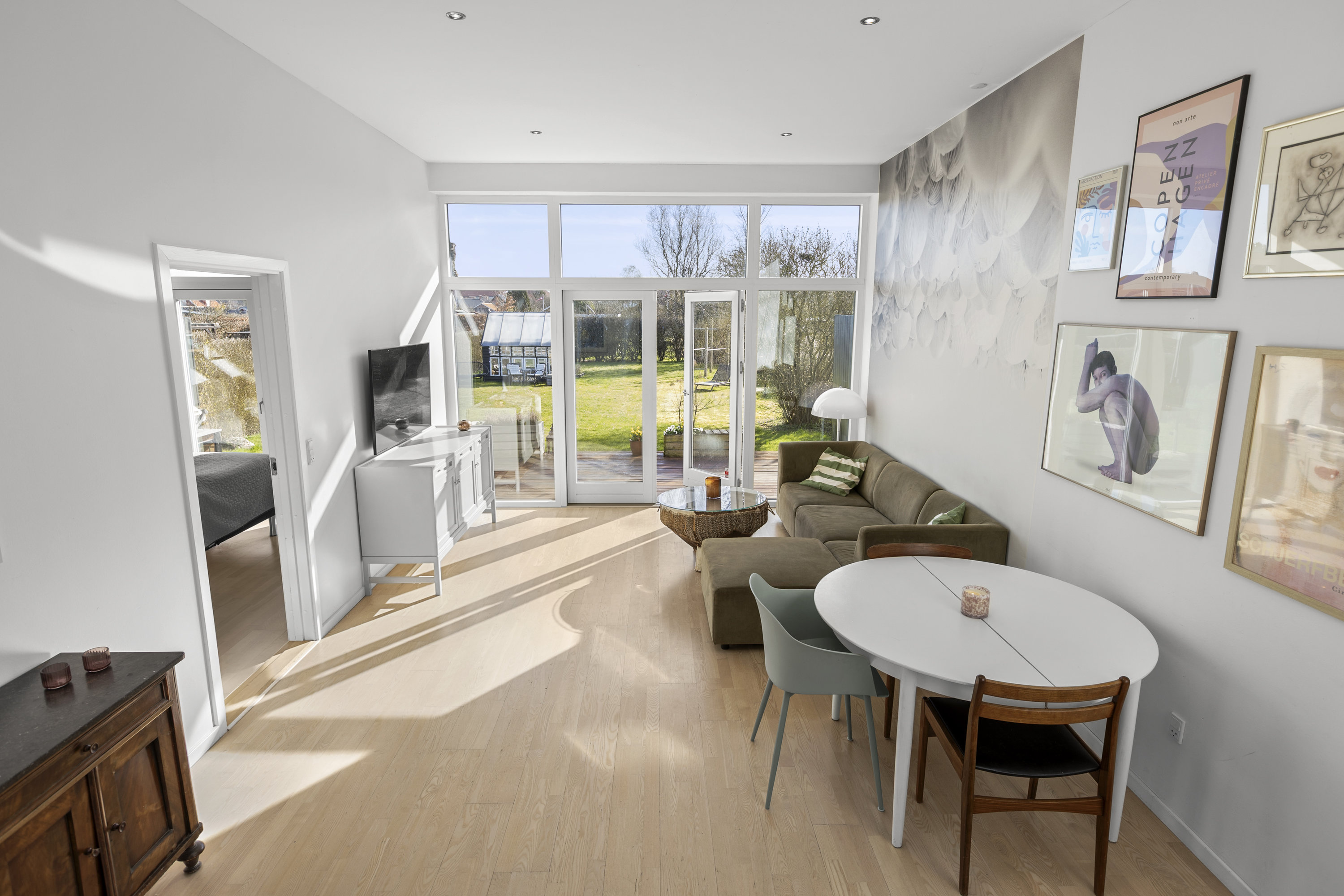 Fremhævet stue billede i fuldskærmstilstand. Billede af Hansensvej 25, 4200 Slagelse