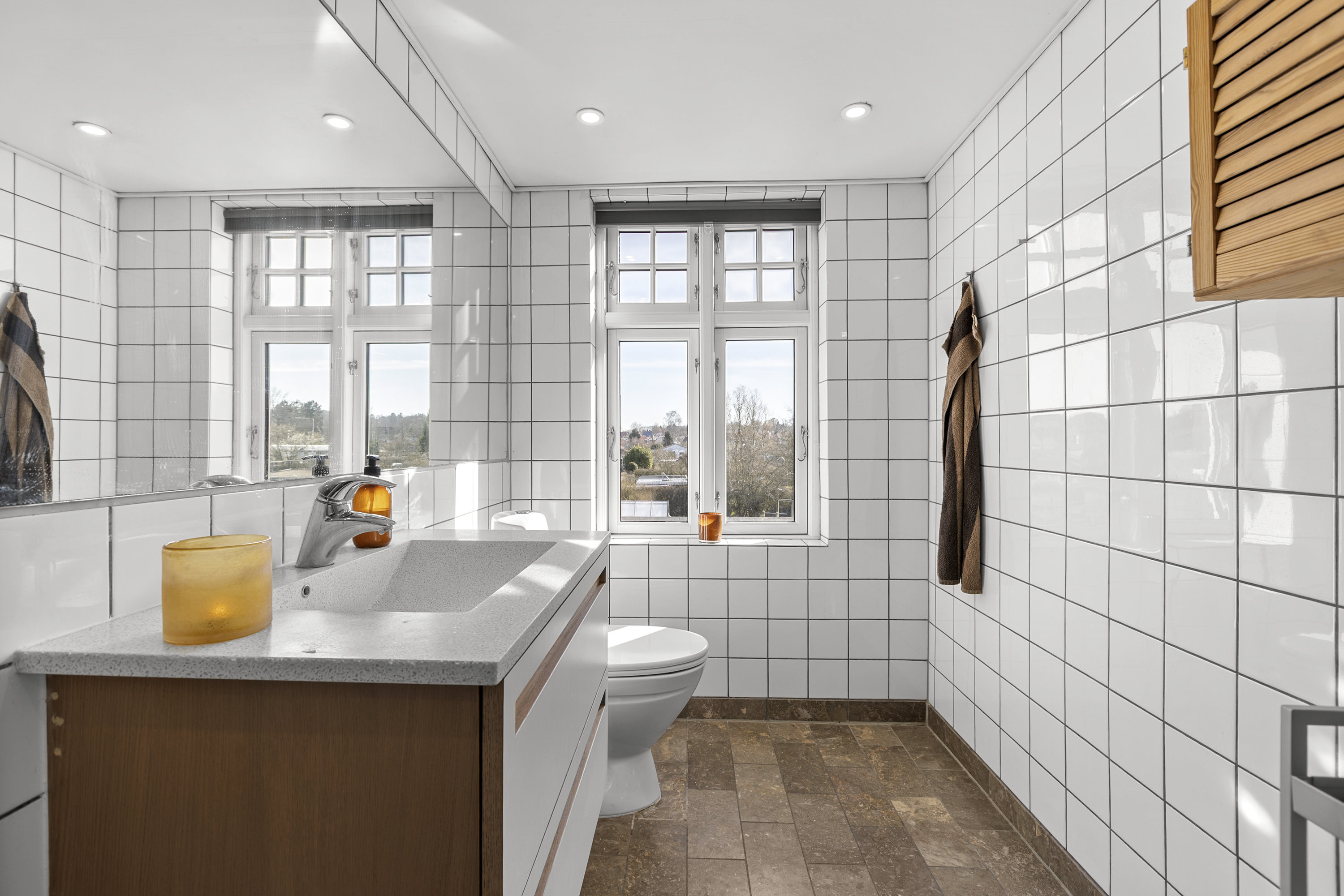 Fremhævet badeværelse billede i fuldskærmstilstand. Billede af Hansensvej 25, 4200 Slagelse