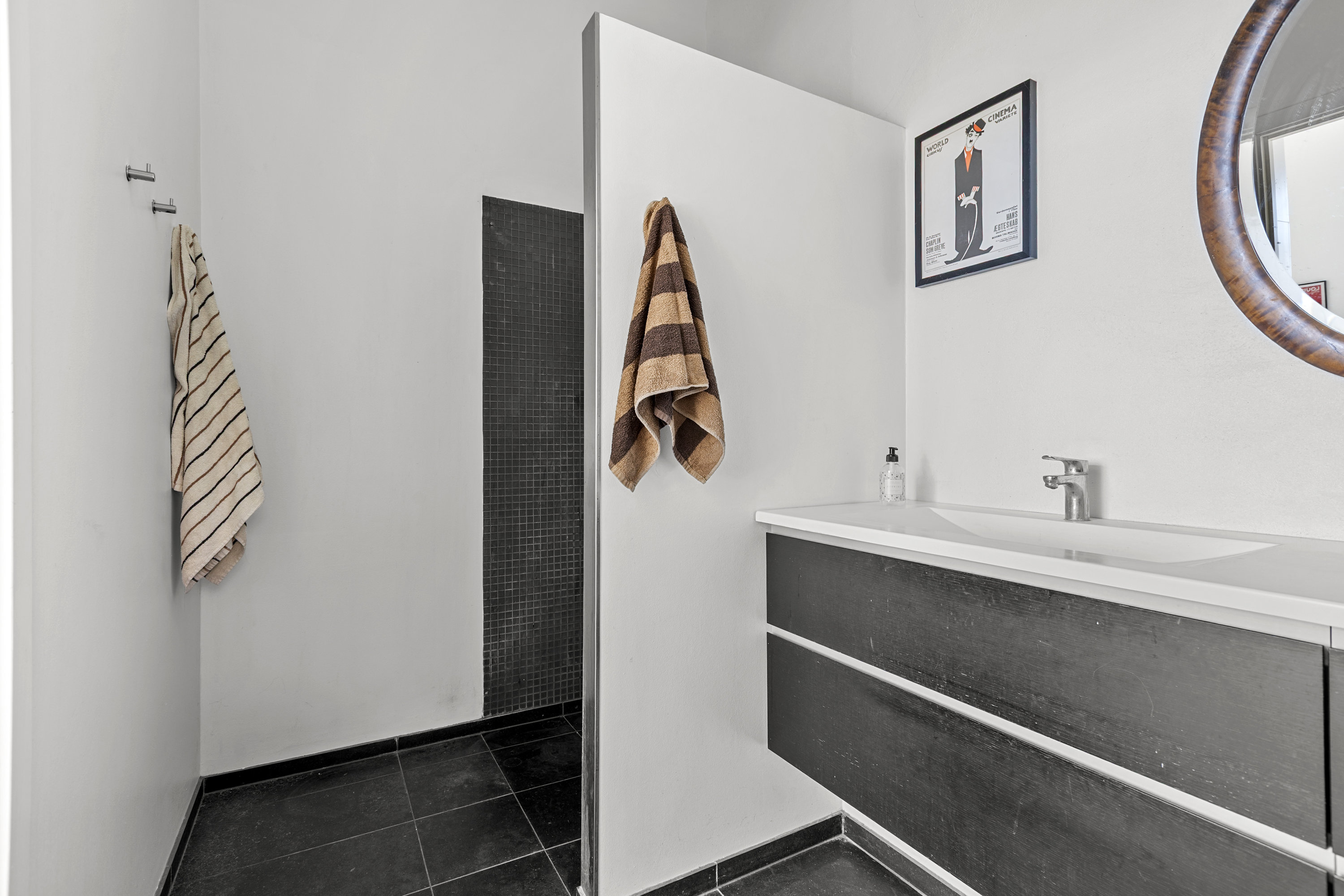 Fremhævet badeværelse billede i fuldskærmstilstand. Billede af Hansensvej 25, 4200 Slagelse