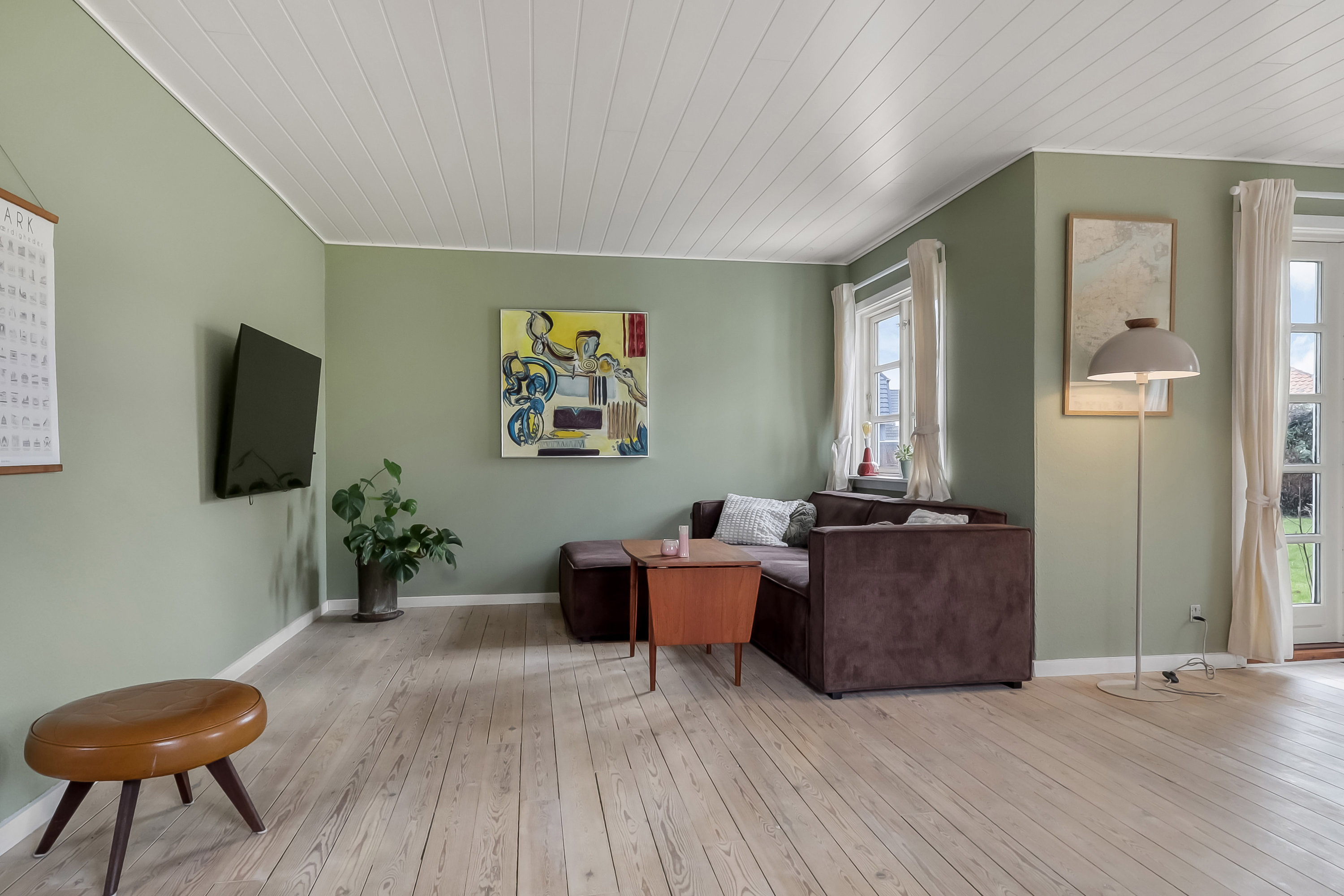 Fremhævet stue billede i fuldskærmstilstand. Billede af Bjerrebyvej 69, Tåsinge, 5700 Svendborg