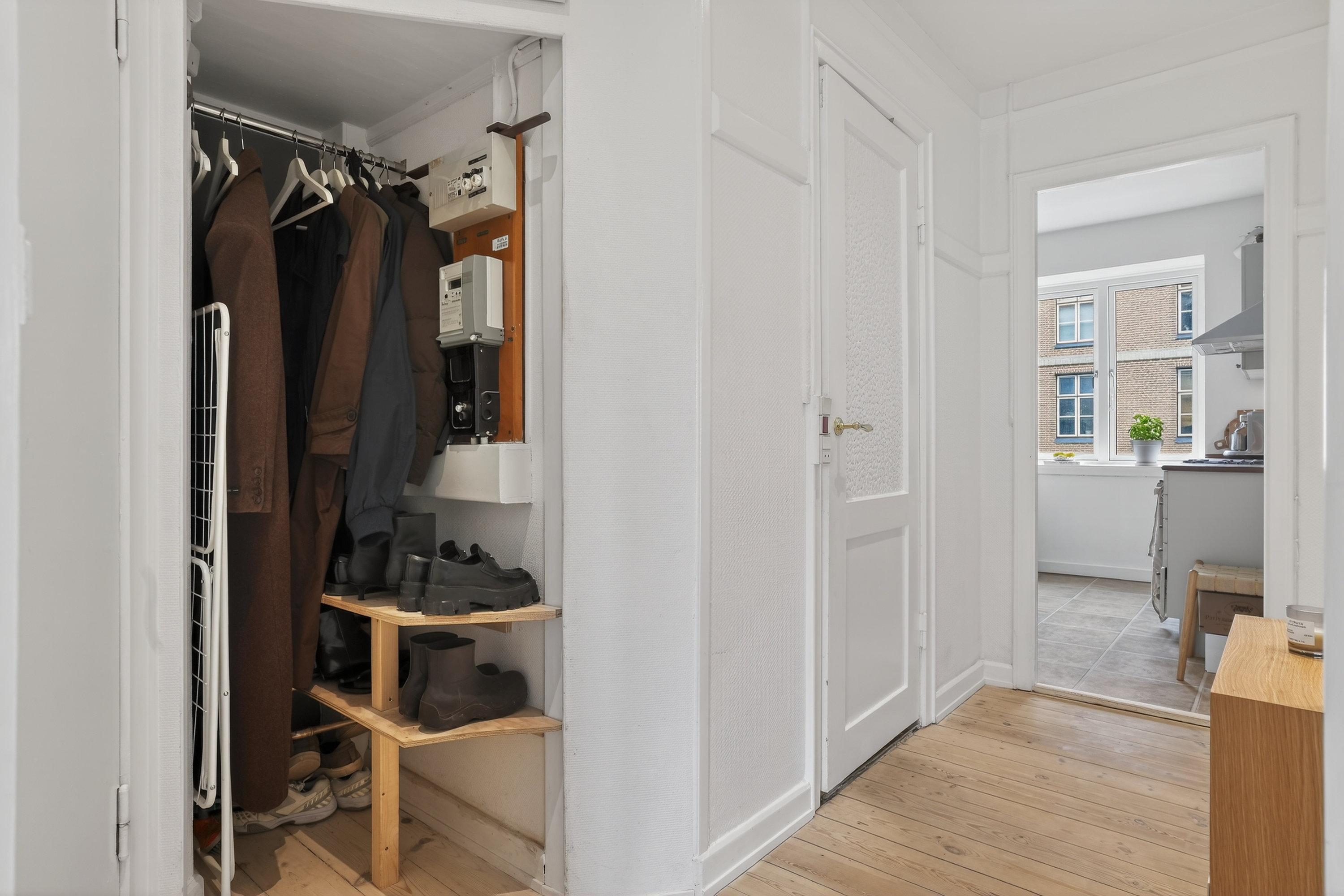 Fremhævet entré billede i fuldskærmstilstand. Billede af Æbeløgade 26, 2. th., 2100 København Ø