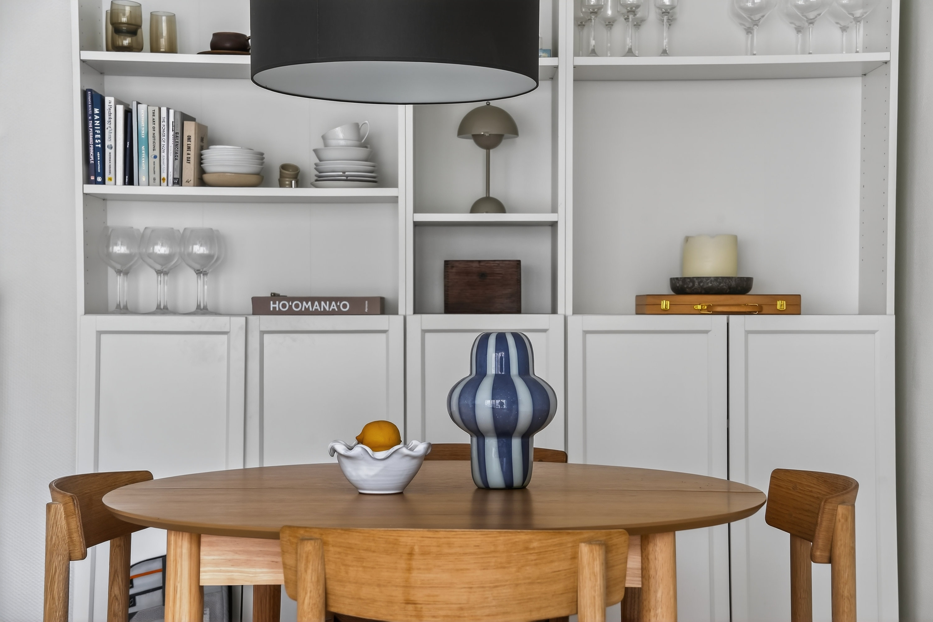 Fremhævet spisestue billede i fuldskærmstilstand. Billede af Æbeløgade 26, 2. th., 2100 København Ø