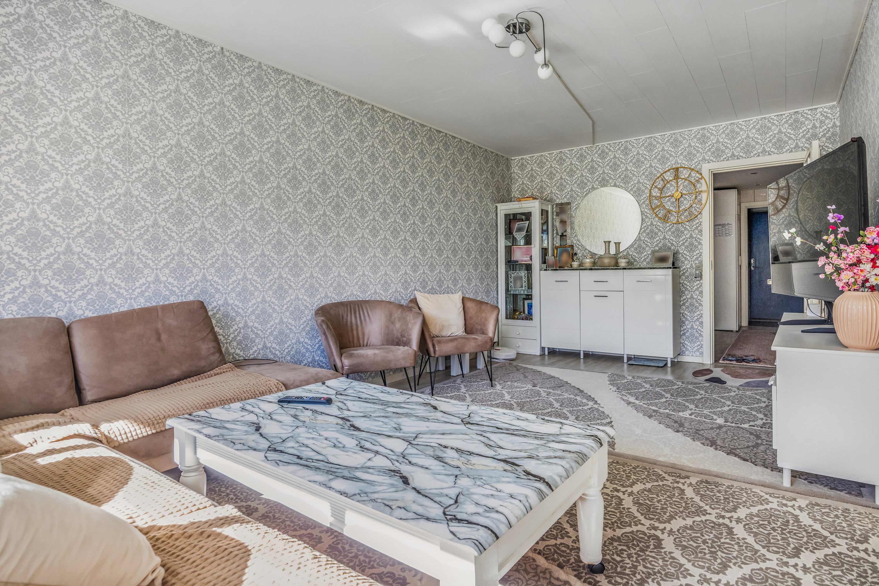 Fremhævet stue billede i fuldskærmstilstand. Billede af Sofievej 56, st.., 9000 Aalborg