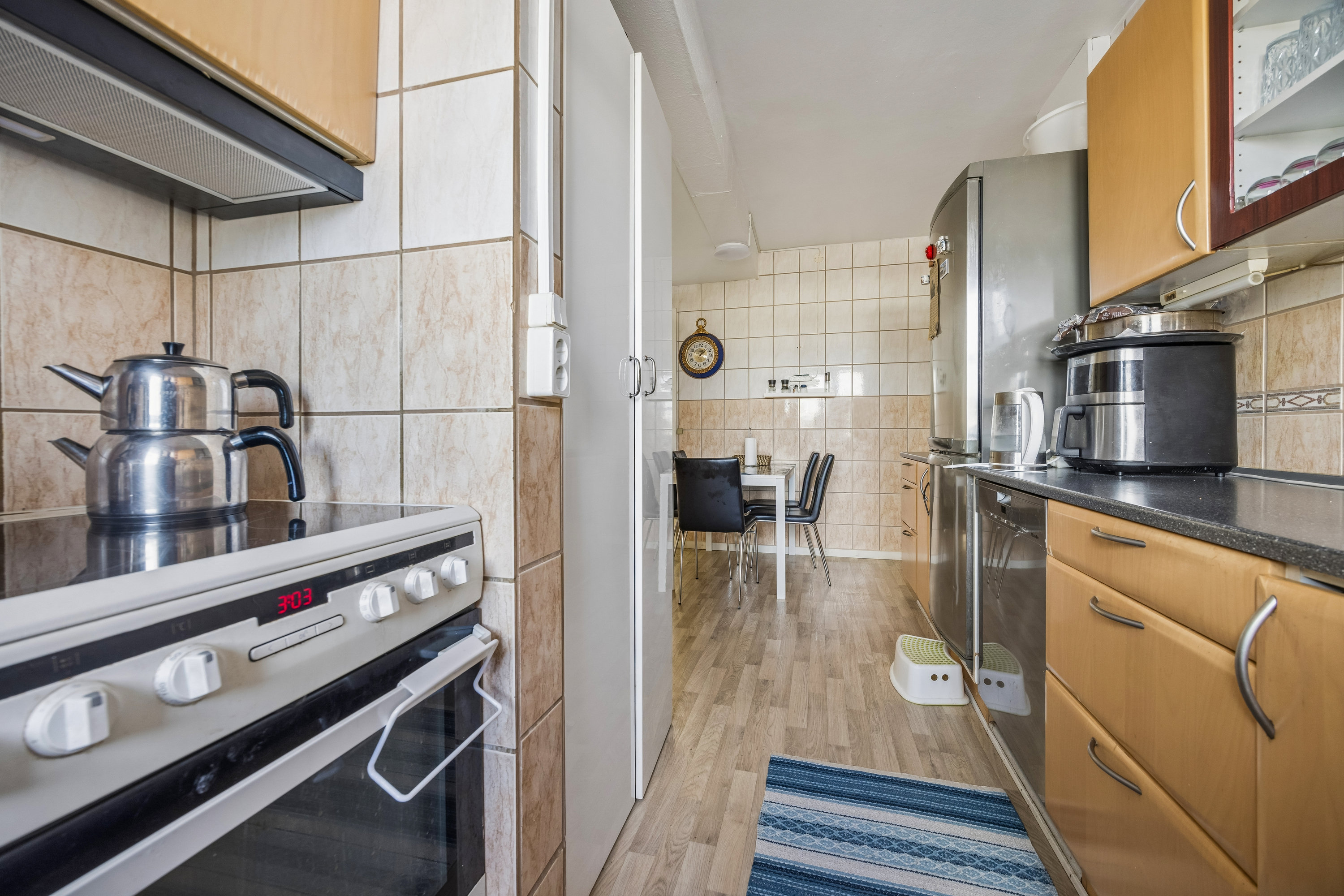 Fremhævet køkken billede i fuldskærmstilstand. Billede af Sofievej 56, st.., 9000 Aalborg