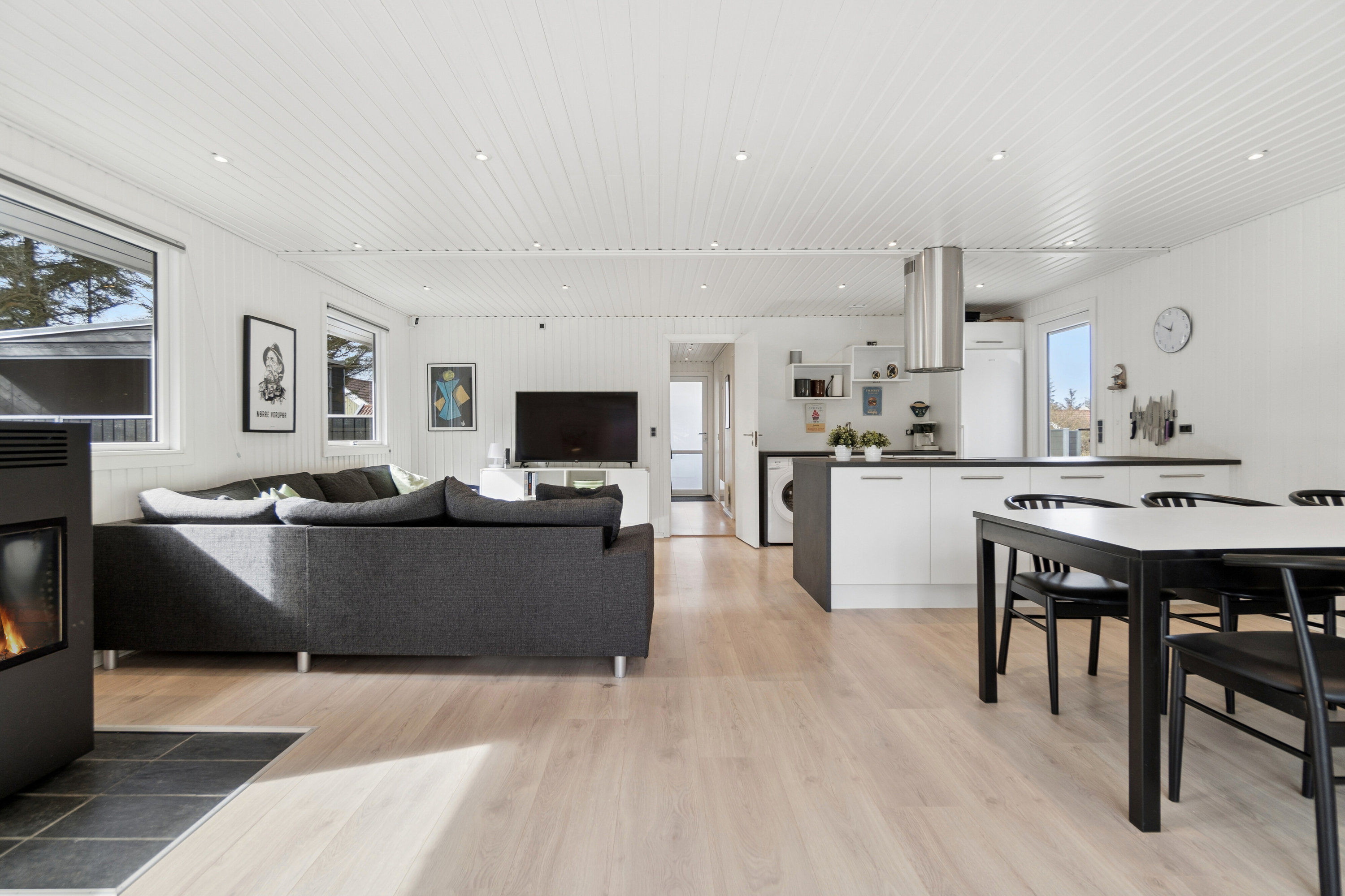 Fremhævet stue billede i fuldskærmstilstand. Billede af Tunvej 4, Vorupør, 7700 Thisted