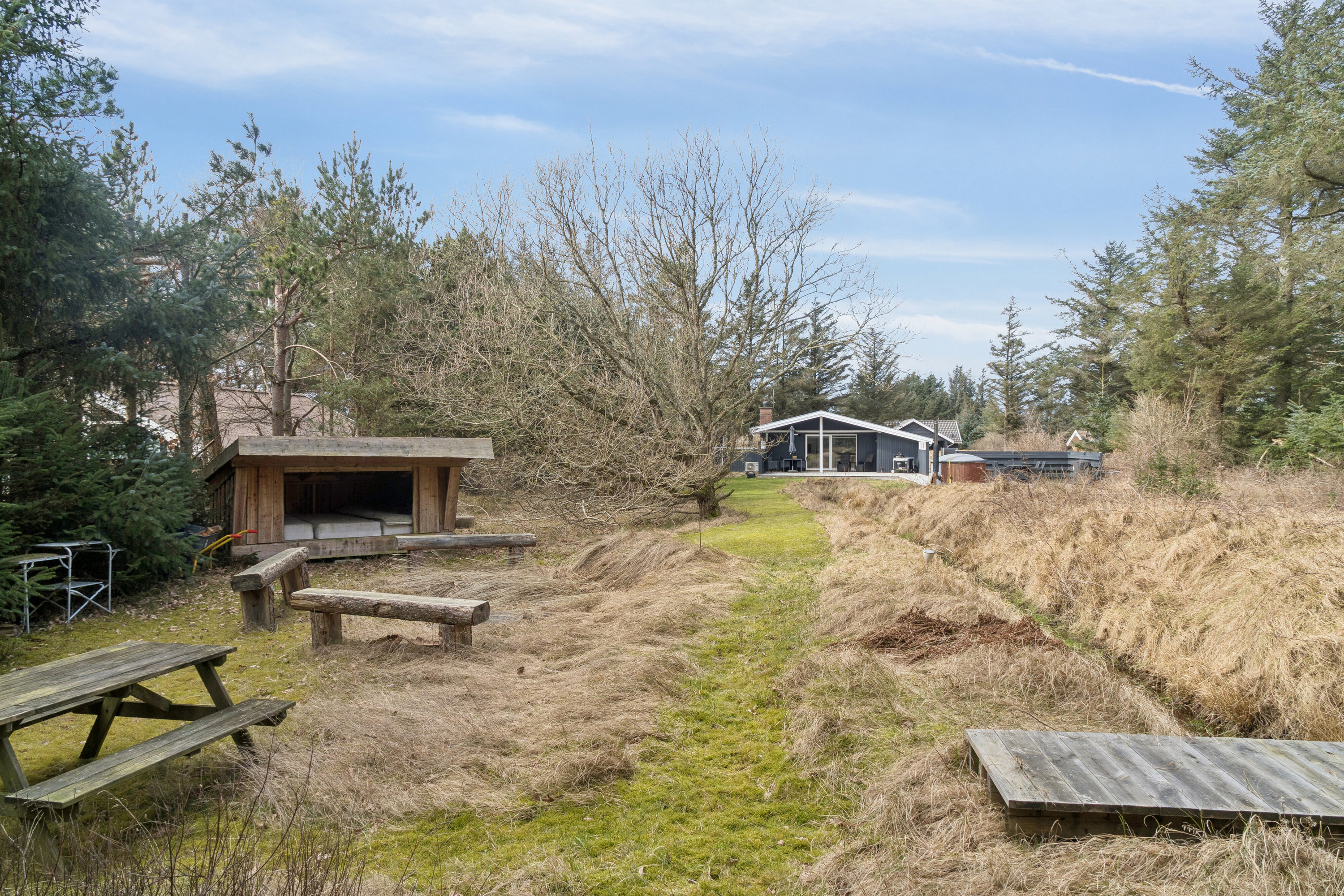 Fremhævet terrasse billede i fuldskærmstilstand. Billede af Tunvej 4, Vorupør, 7700 Thisted