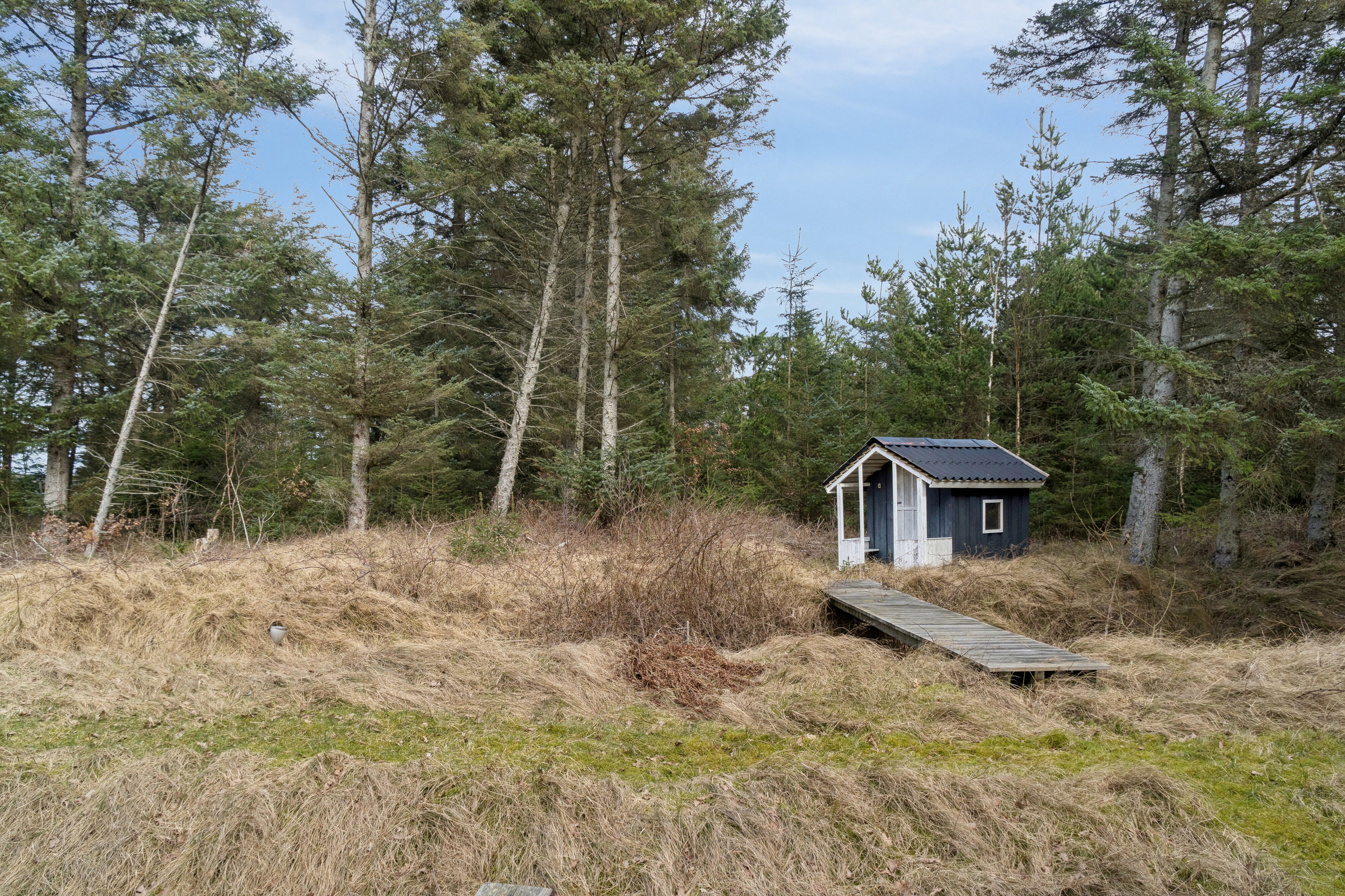 Fremhævet set fra haven billede i fuldskærmstilstand. Billede af Tunvej 4, Vorupør, 7700 Thisted