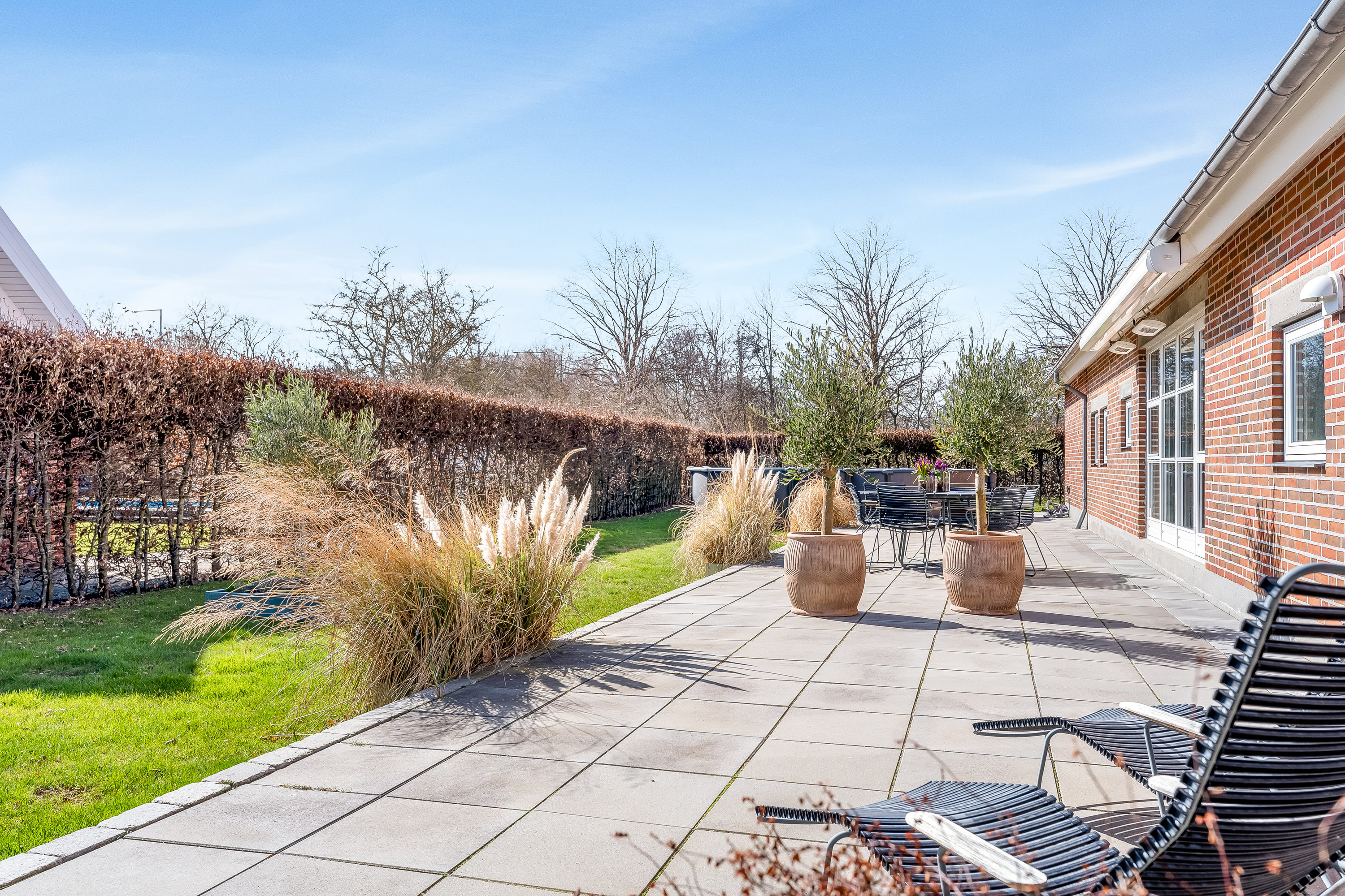 Fremhævet terrasse billede i fuldskærmstilstand. Billede af Rosnæsvej 97, 4900 Nakskov