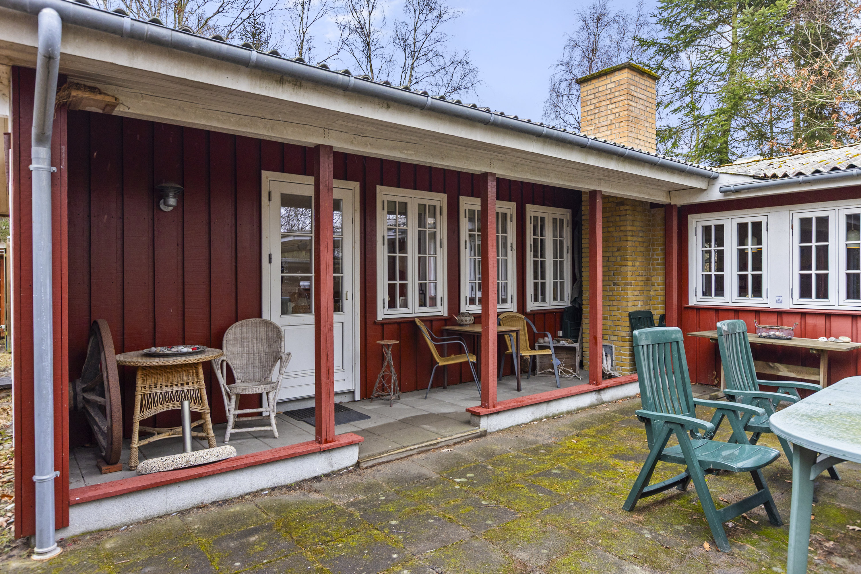 Fremhævet terrasse billede i fuldskærmstilstand. Billede af Kobjældevej 12, Bjerge Str, 4480 Store Fuglede