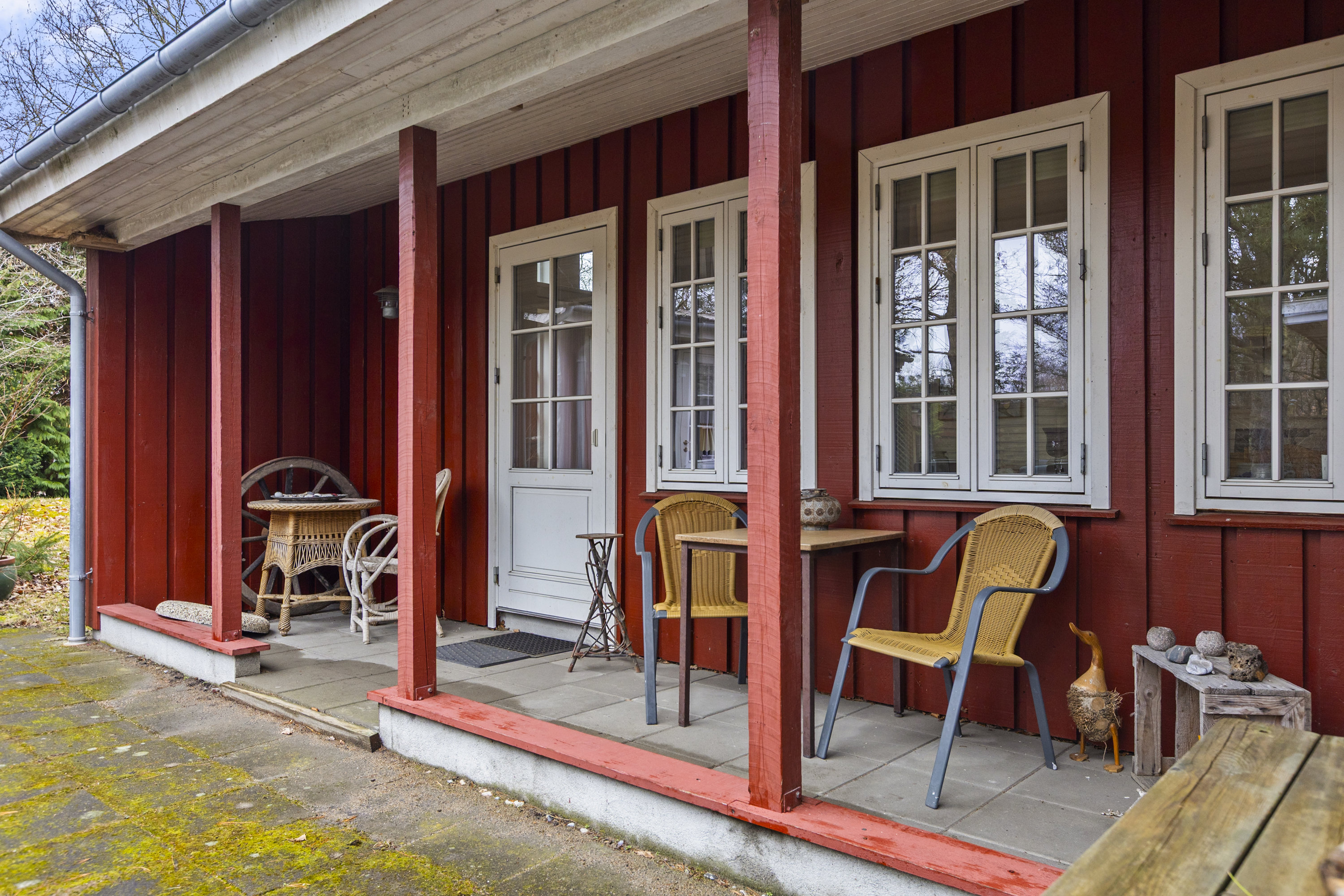 Fremhævet terrasse billede i fuldskærmstilstand. Billede af Kobjældevej 12, Bjerge Str, 4480 Store Fuglede