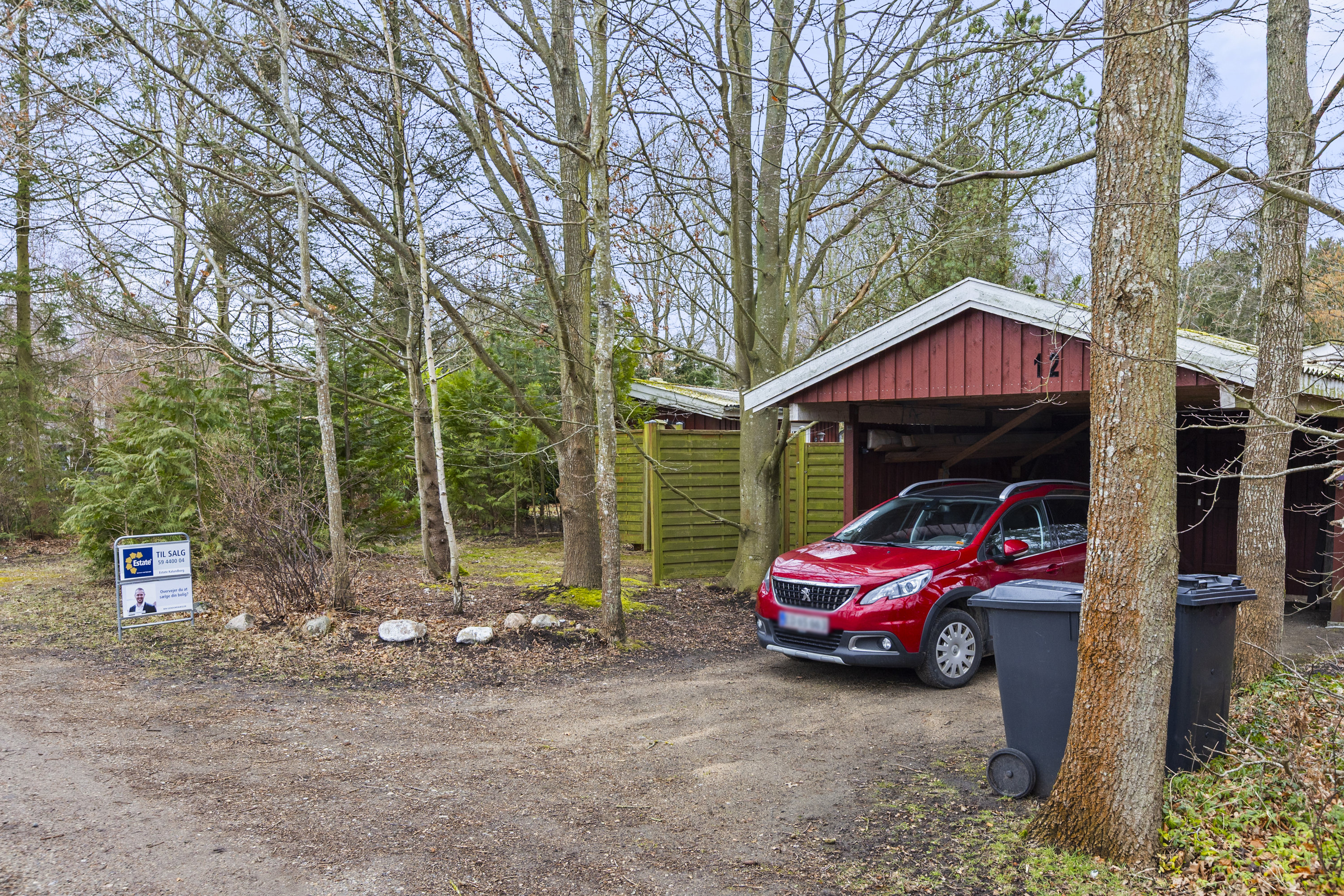 Fremhævet carport billede i fuldskærmstilstand. Billede af Kobjældevej 12, Bjerge Str, 4480 Store Fuglede