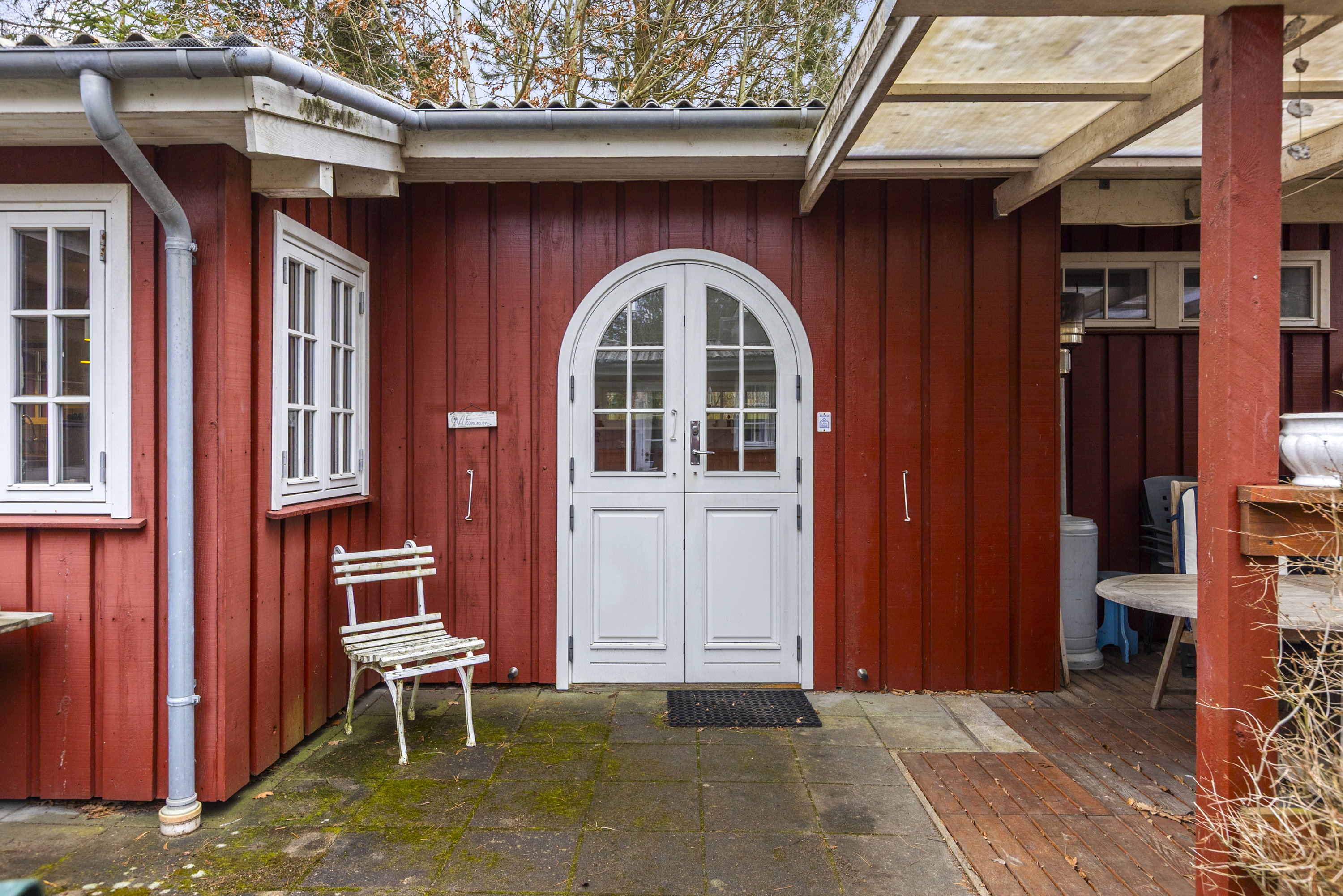 Fremhævet terrasse billede i fuldskærmstilstand. Billede af Kobjældevej 12, Bjerge Str, 4480 Store Fuglede