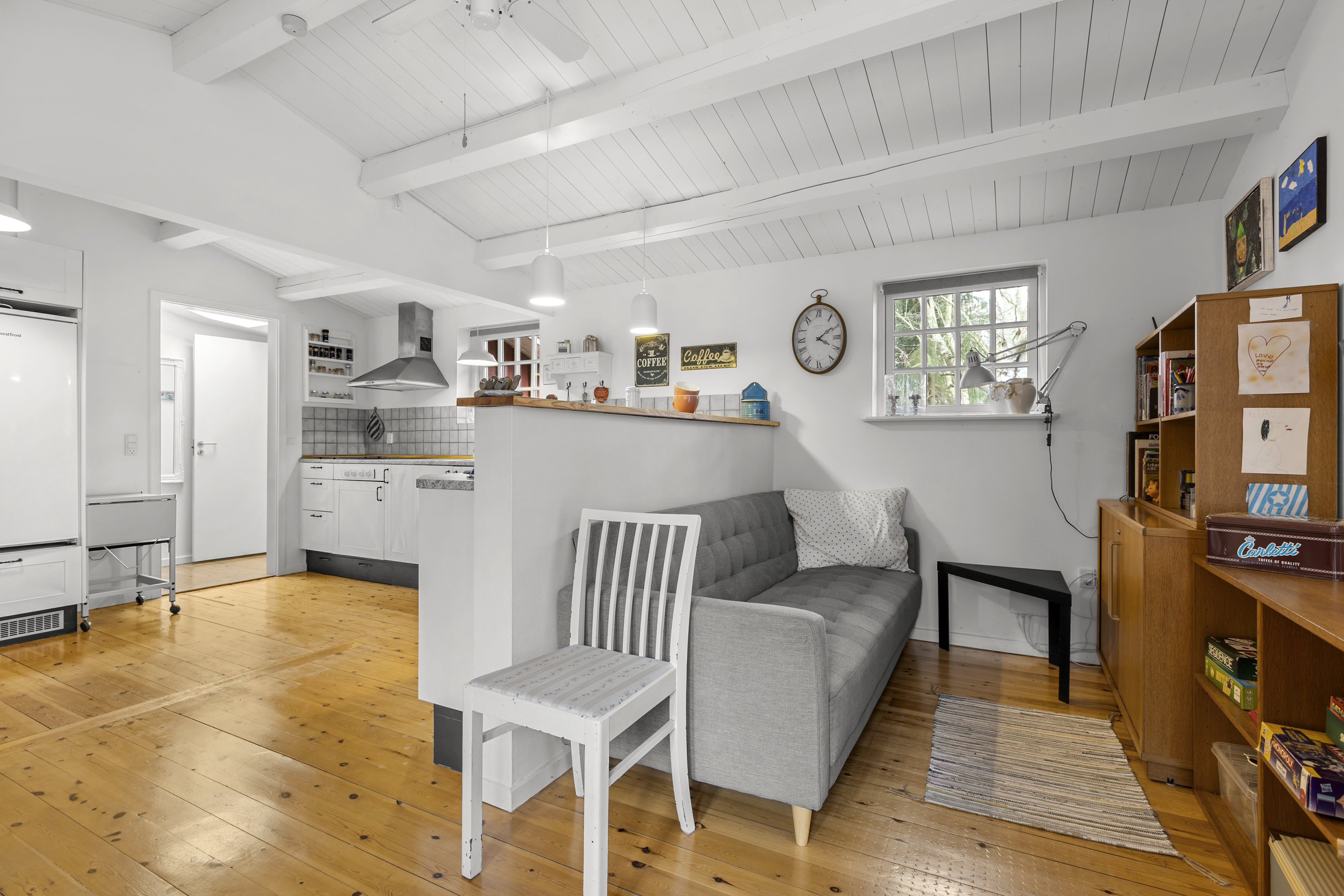 Fremhævet køkken billede i fuldskærmstilstand. Billede af Kobjældevej 12, Bjerge Str, 4480 Store Fuglede