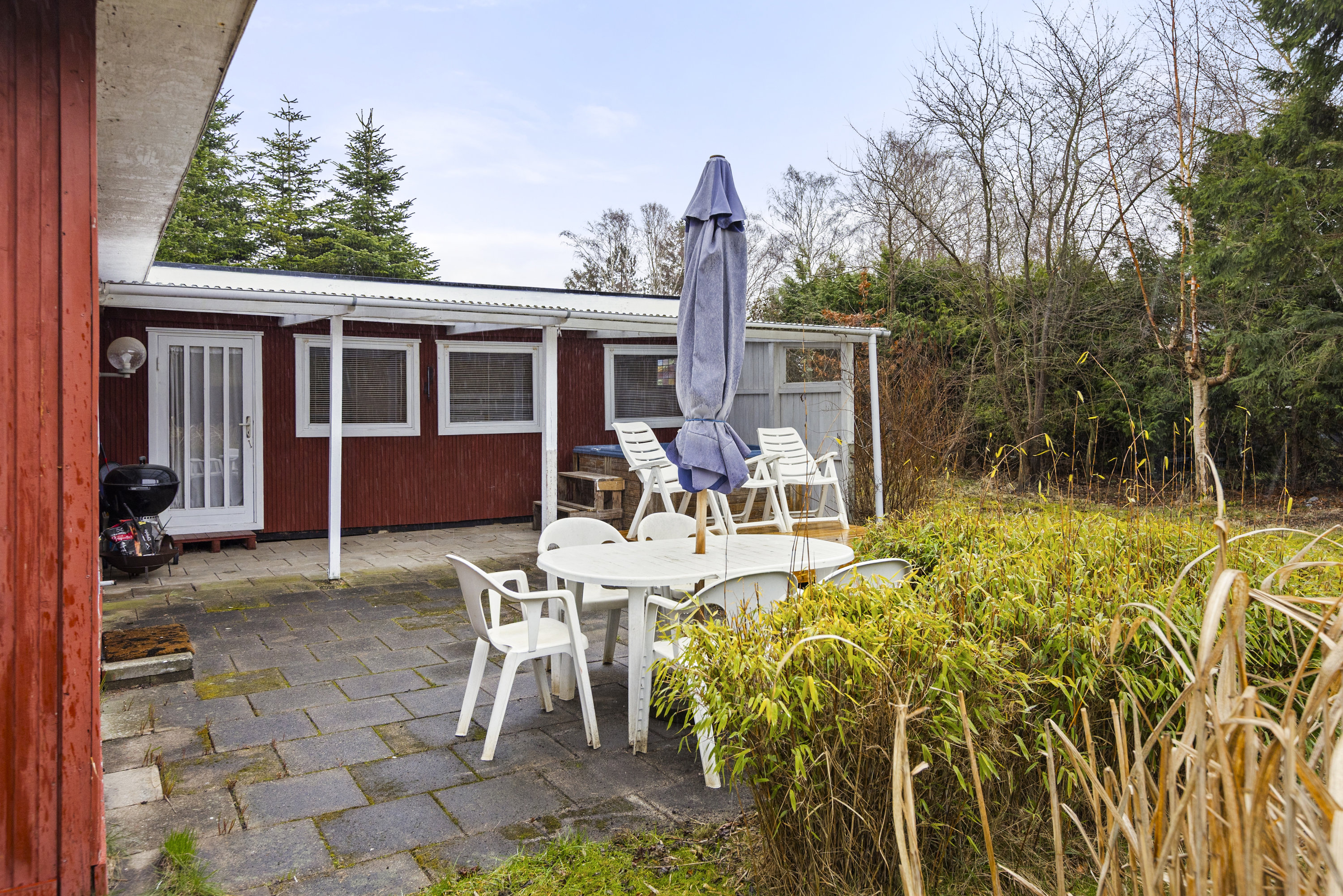 Fremhævet terrasse billede i fuldskærmstilstand. Billede af Krokusvej 24, Bjerge Str, 4480 Store Fuglede