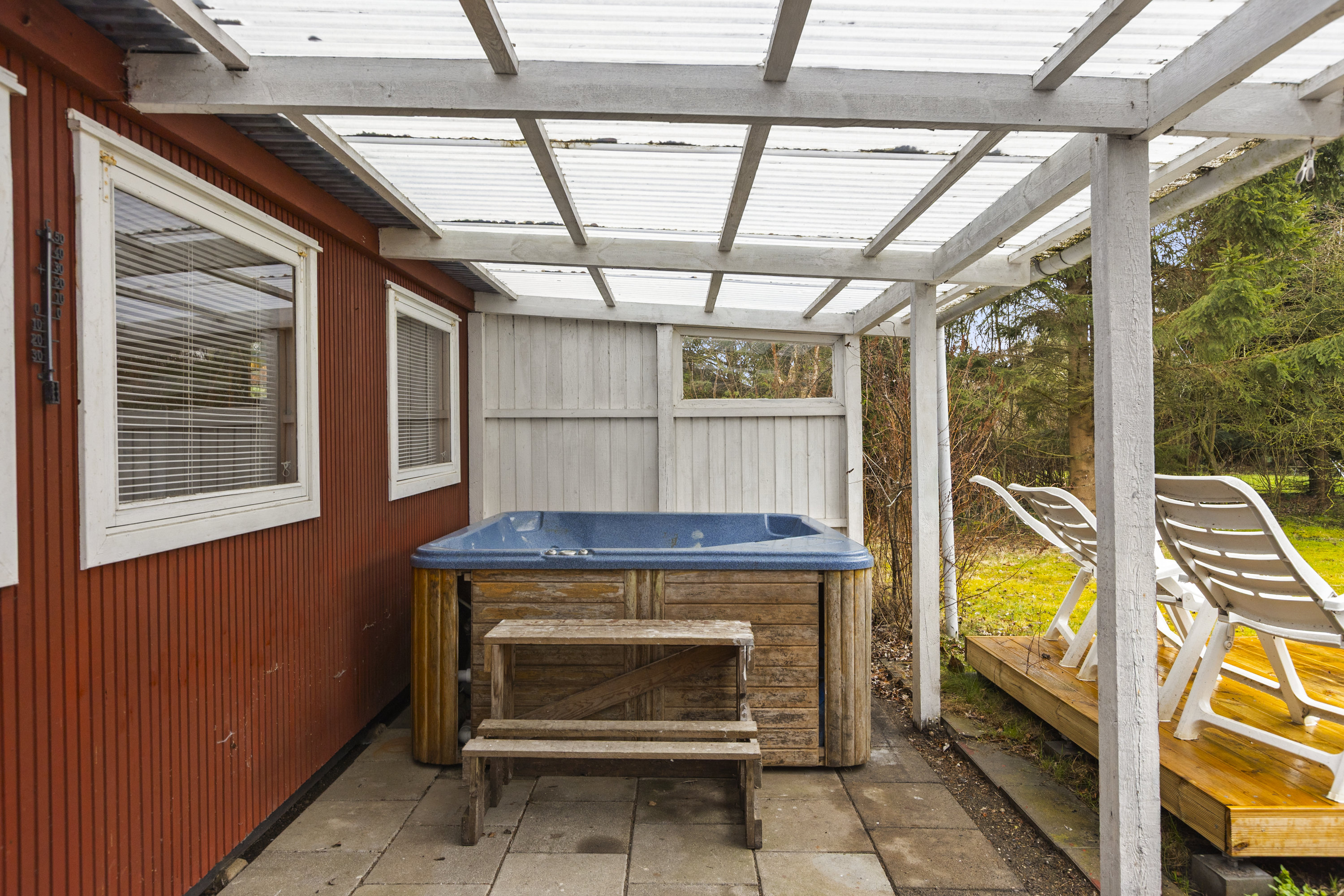 Fremhævet terrasse billede i fuldskærmstilstand. Billede af Krokusvej 24, Bjerge Str, 4480 Store Fuglede