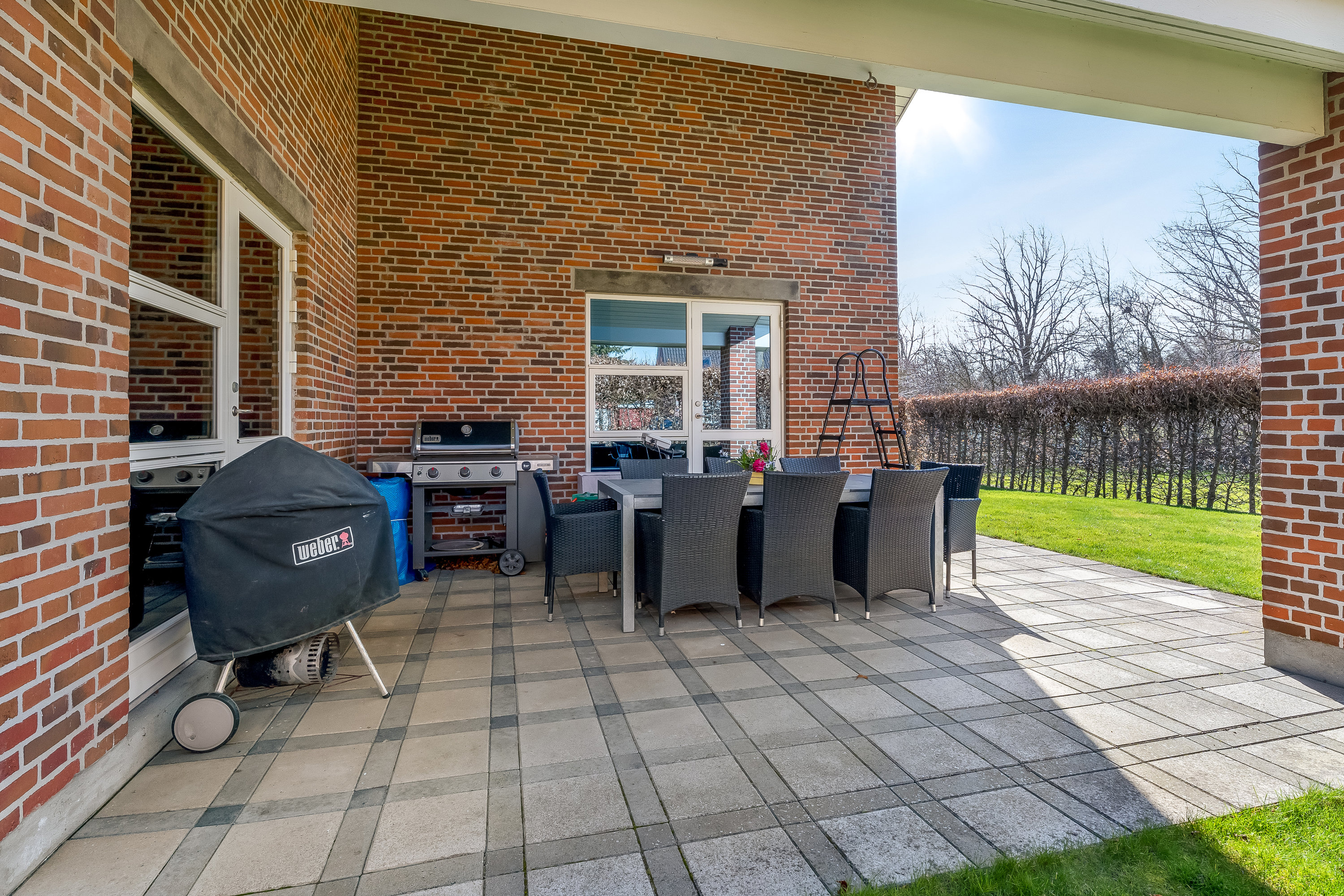 Fremhævet terrasse billede i fuldskærmstilstand. Billede af Rosnæsvej 97, 4900 Nakskov