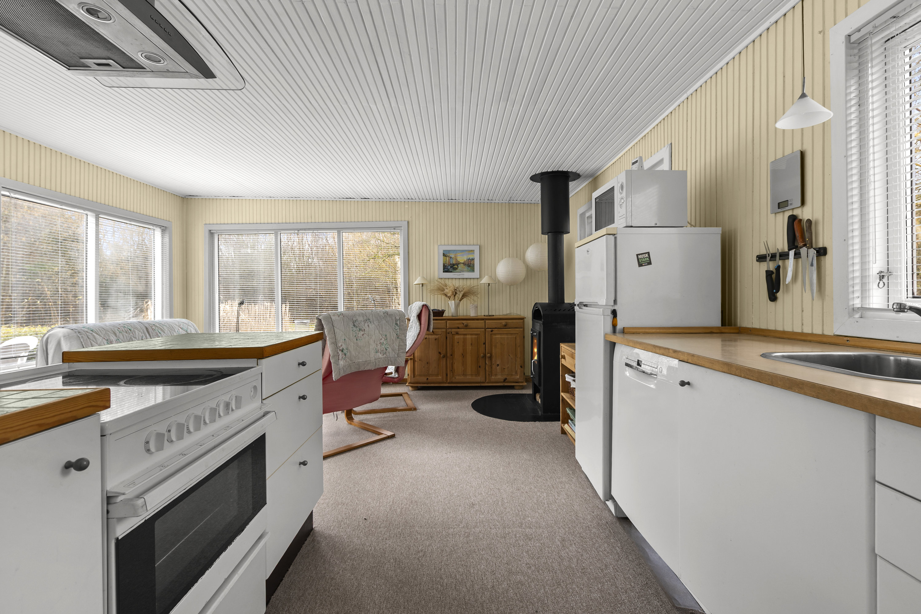 Miniaturebillede 1: køkken. Billede af Krokusvej 24, Bjerge Str, 4480 Store Fuglede