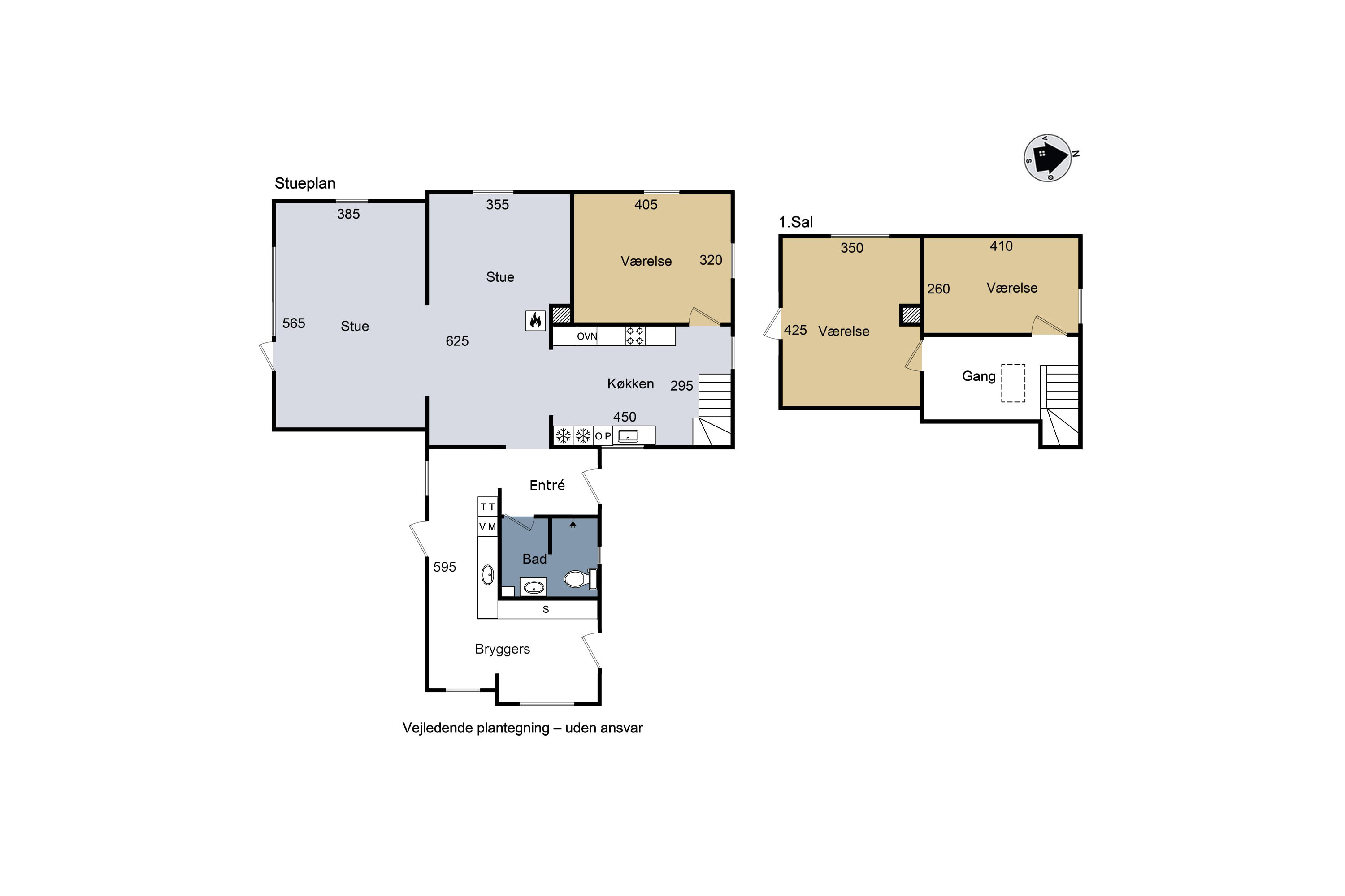 Plantegninger billede af Søstremosevej 1, 4400 Kalundborg