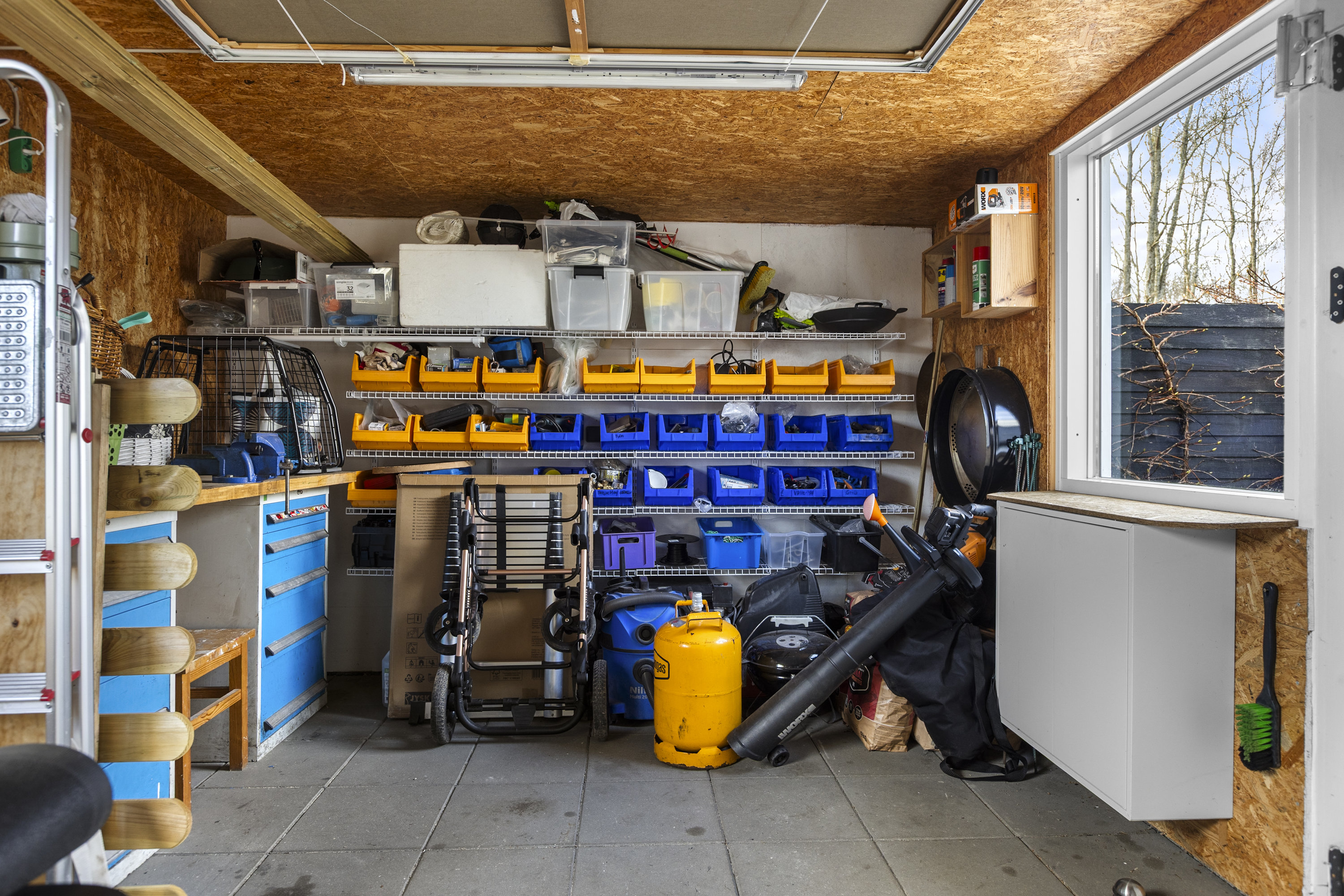 Fremhævet udhus billede i fuldskærmstilstand. Billede af Laurits Hansensvej 2, Bjerge Sydstrand, 4281 Gørlev