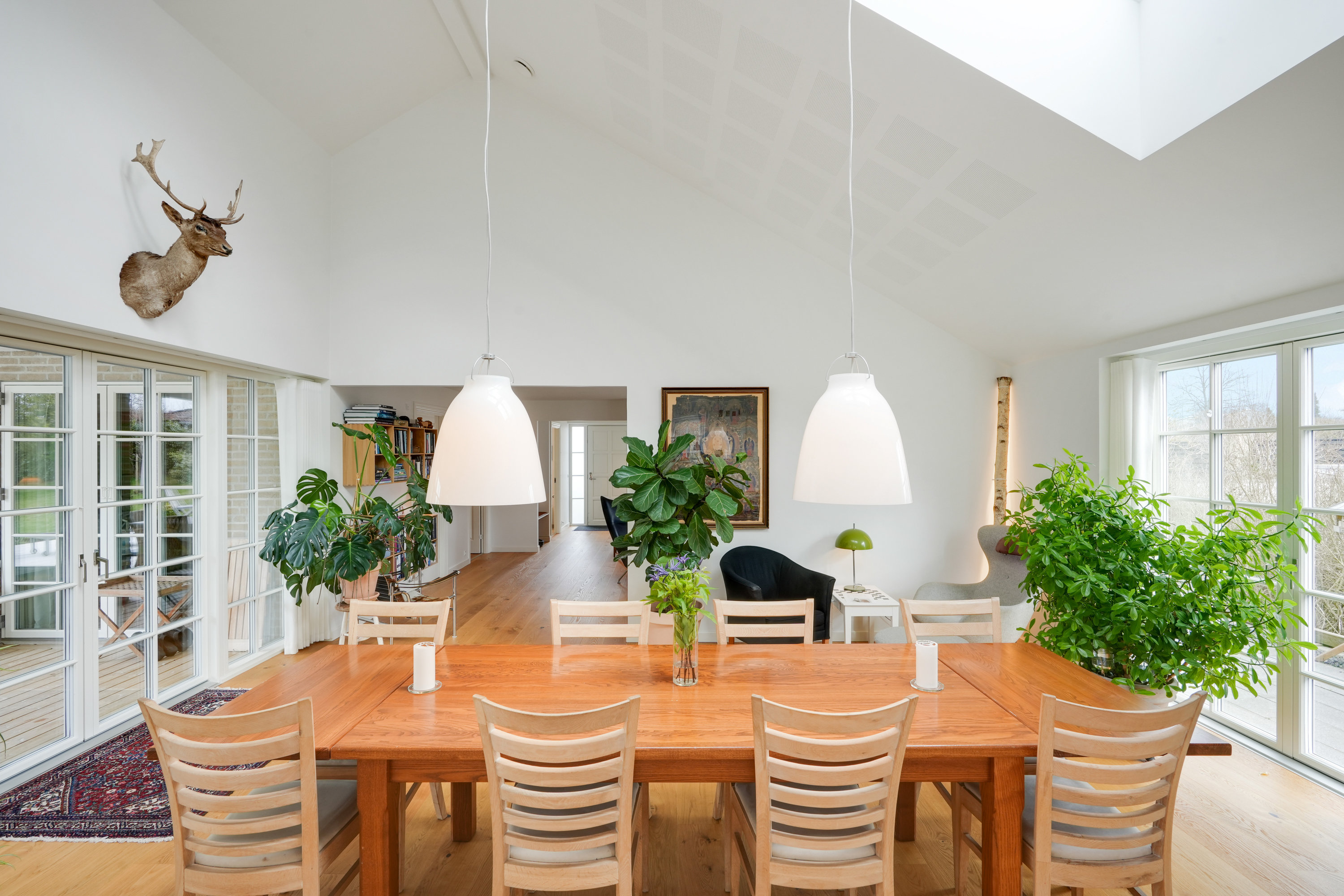 Fremhævet stue billede i fuldskærmstilstand. Billede af Carinaparken 73, 3460 Birkerød