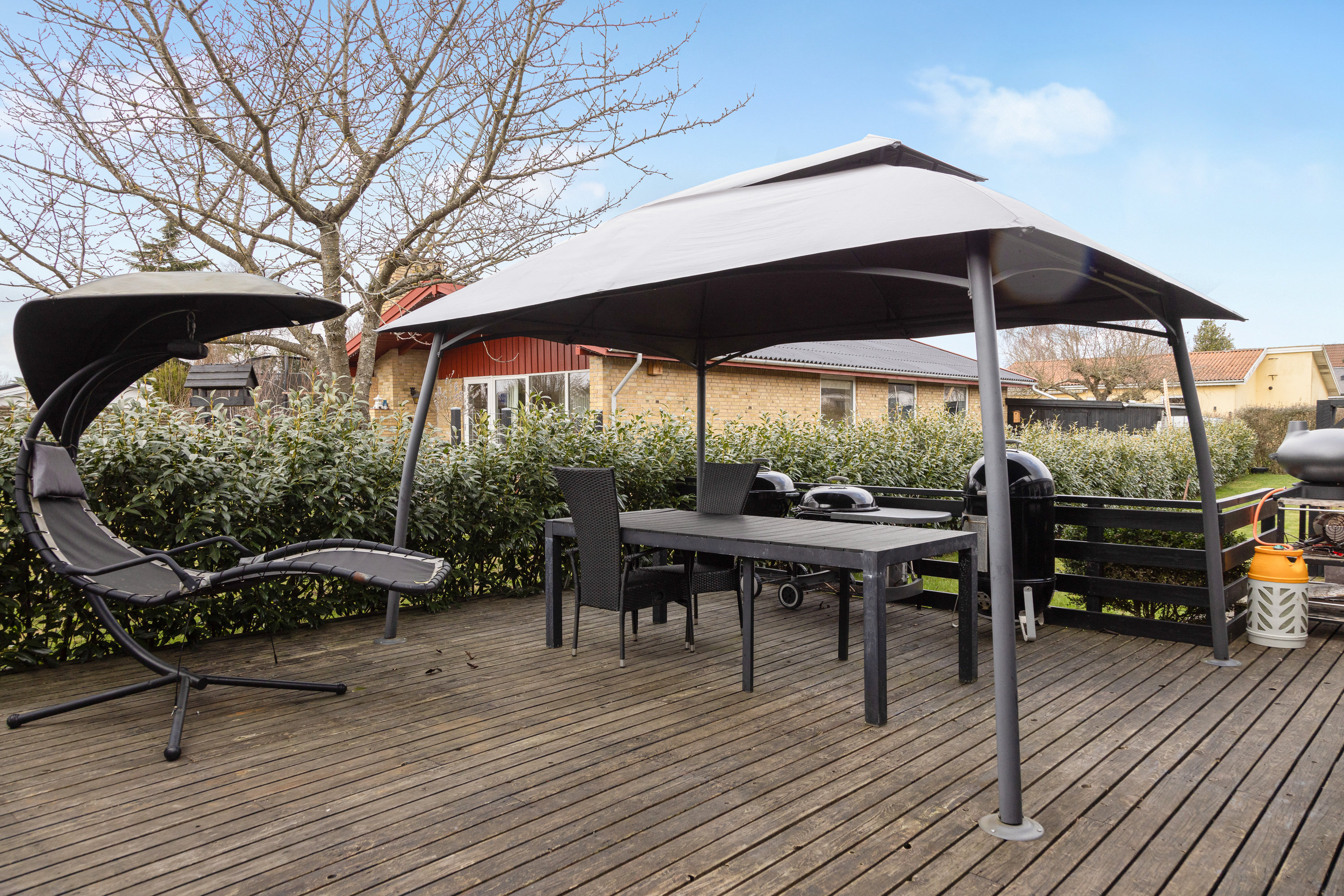 Fremhævet overdækket terrasse billede i fuldskærmstilstand. Billede af Ågerupvej 177, 2750 Ballerup