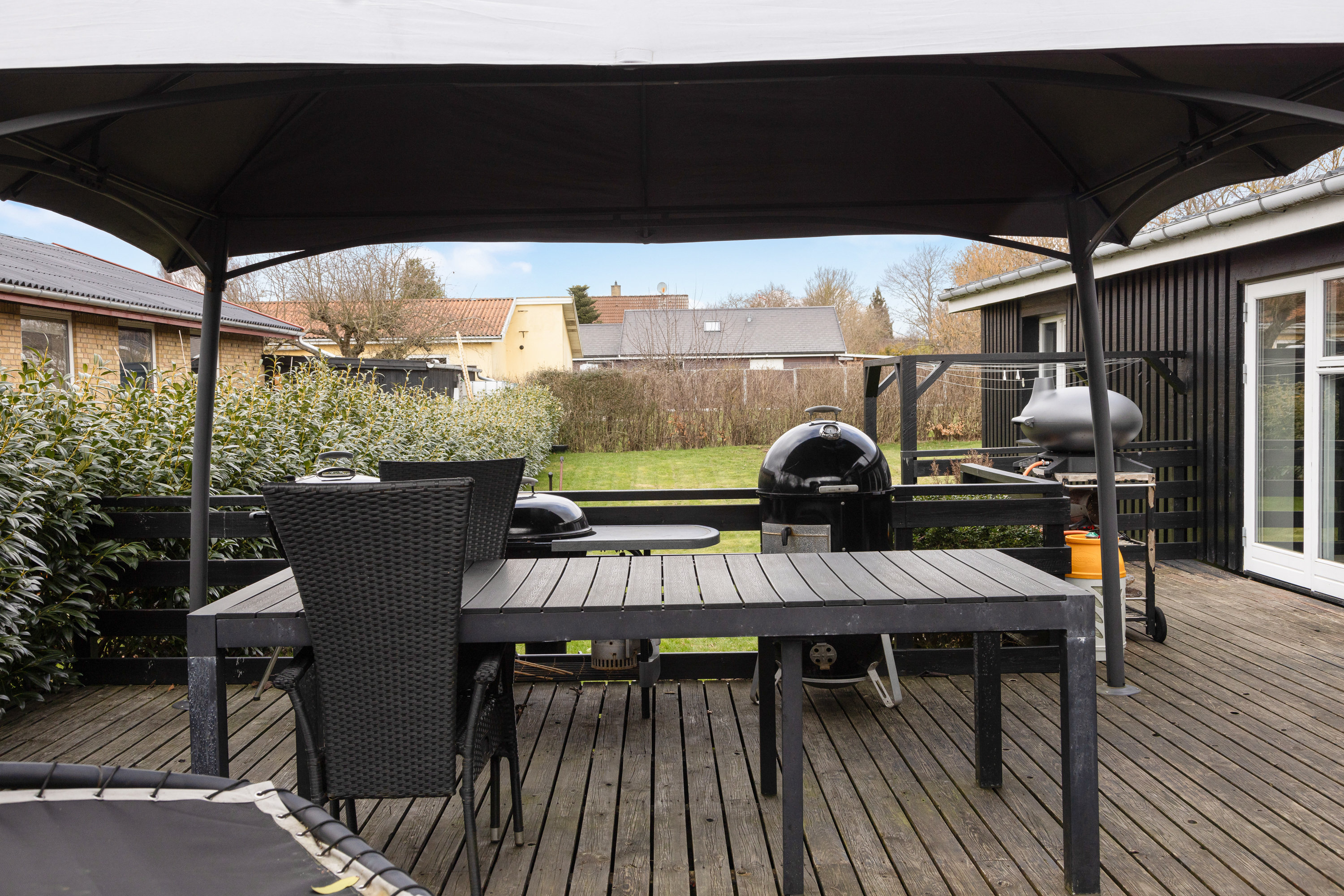 Fremhævet overdækket terrasse billede i fuldskærmstilstand. Billede af Ågerupvej 177, 2750 Ballerup