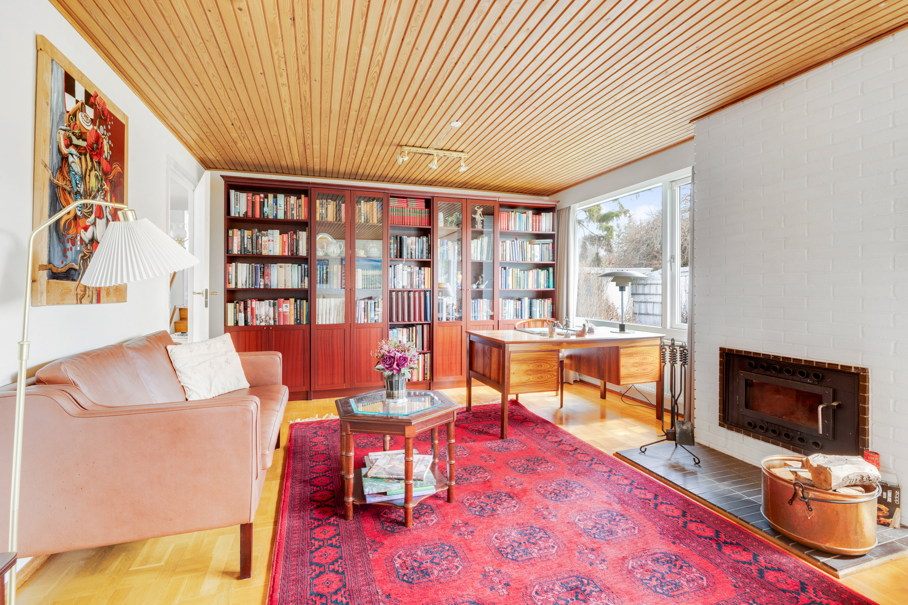 Fremhævet stue billede i fuldskærmstilstand. Billede af Kikudbakken 13, 2730 Herlev