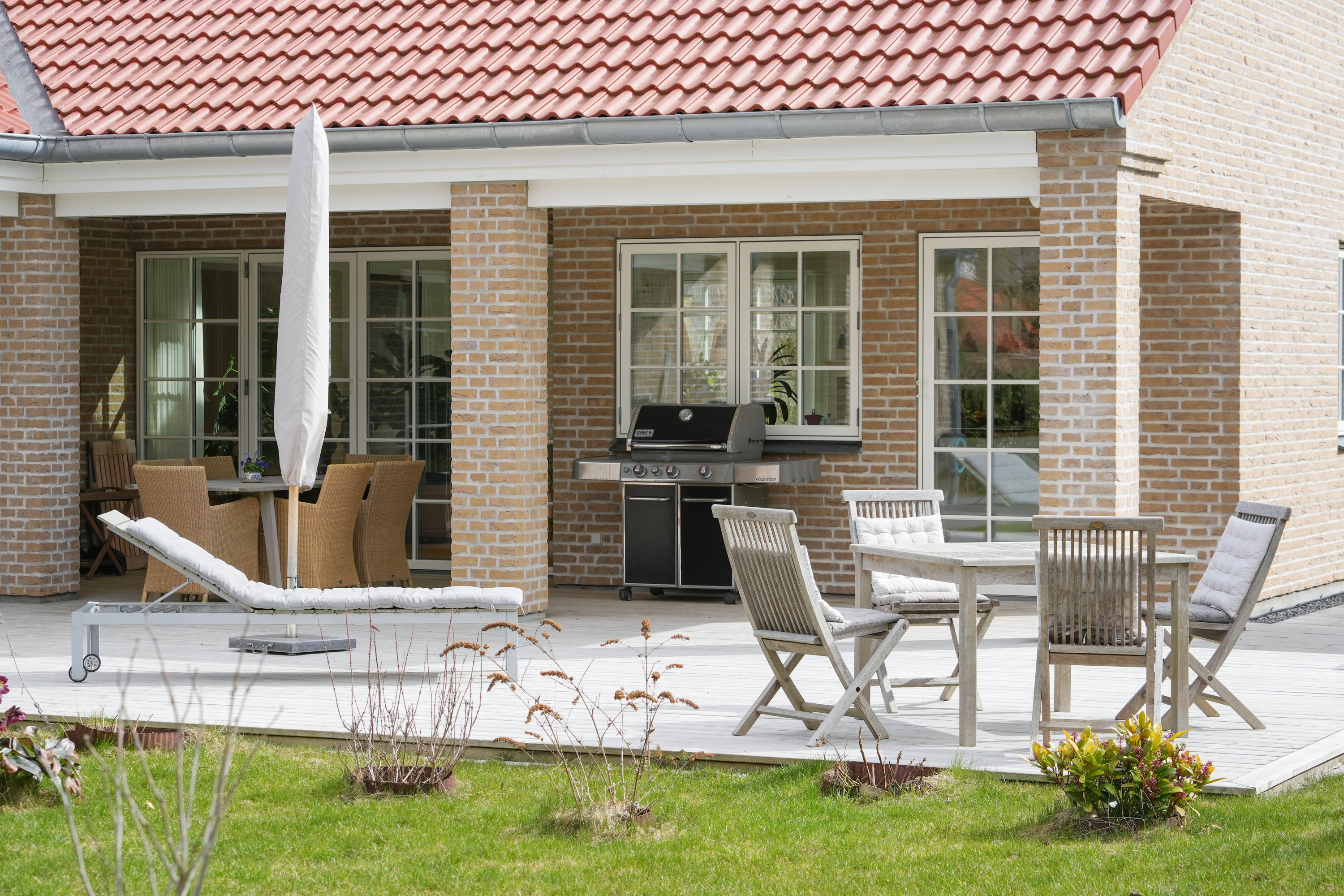 Fremhævet terrasse billede i fuldskærmstilstand. Billede af Carinaparken 73, 3460 Birkerød