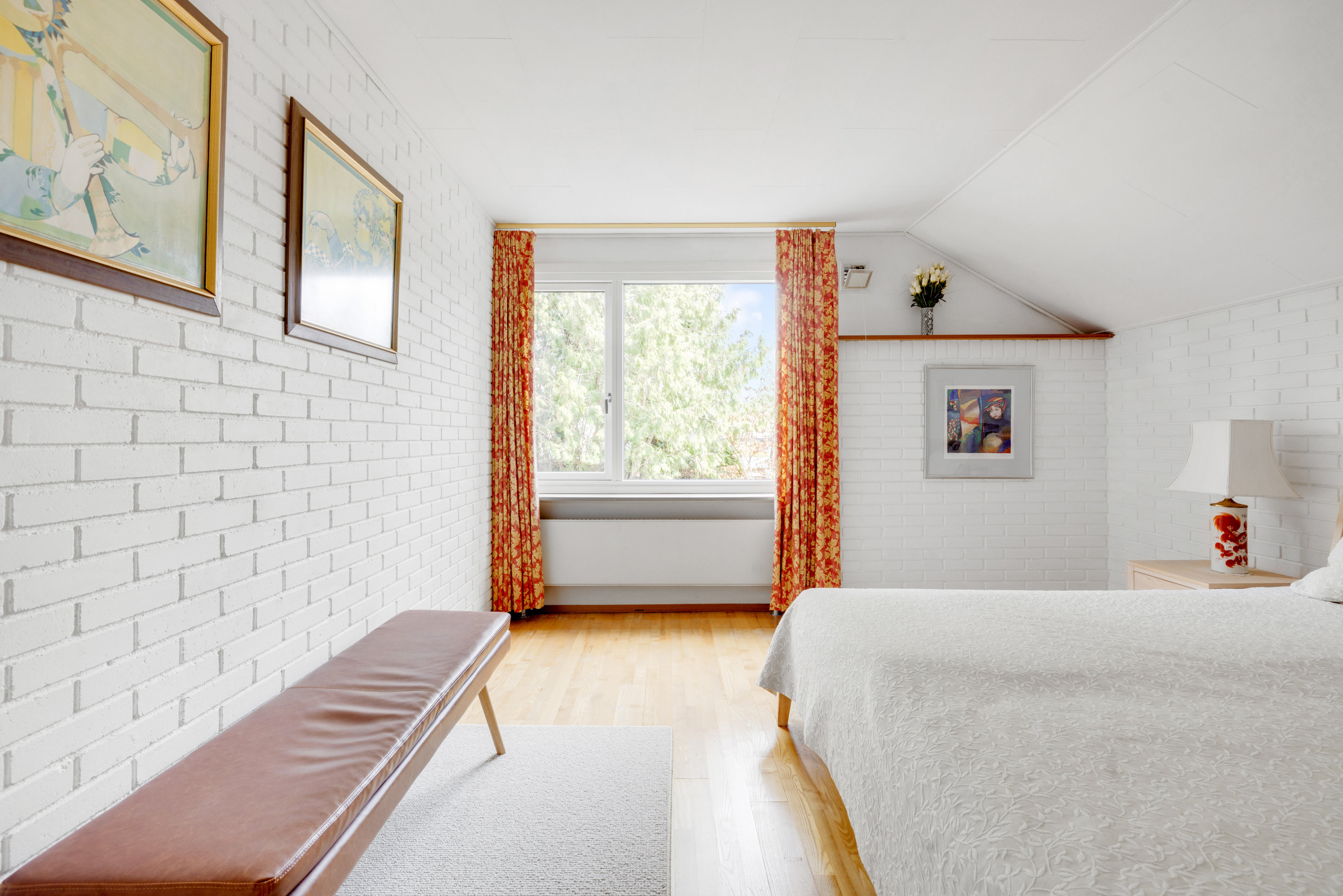 Fremhævet soveværelse billede i fuldskærmstilstand. Billede af Kikudbakken 13, 2730 Herlev