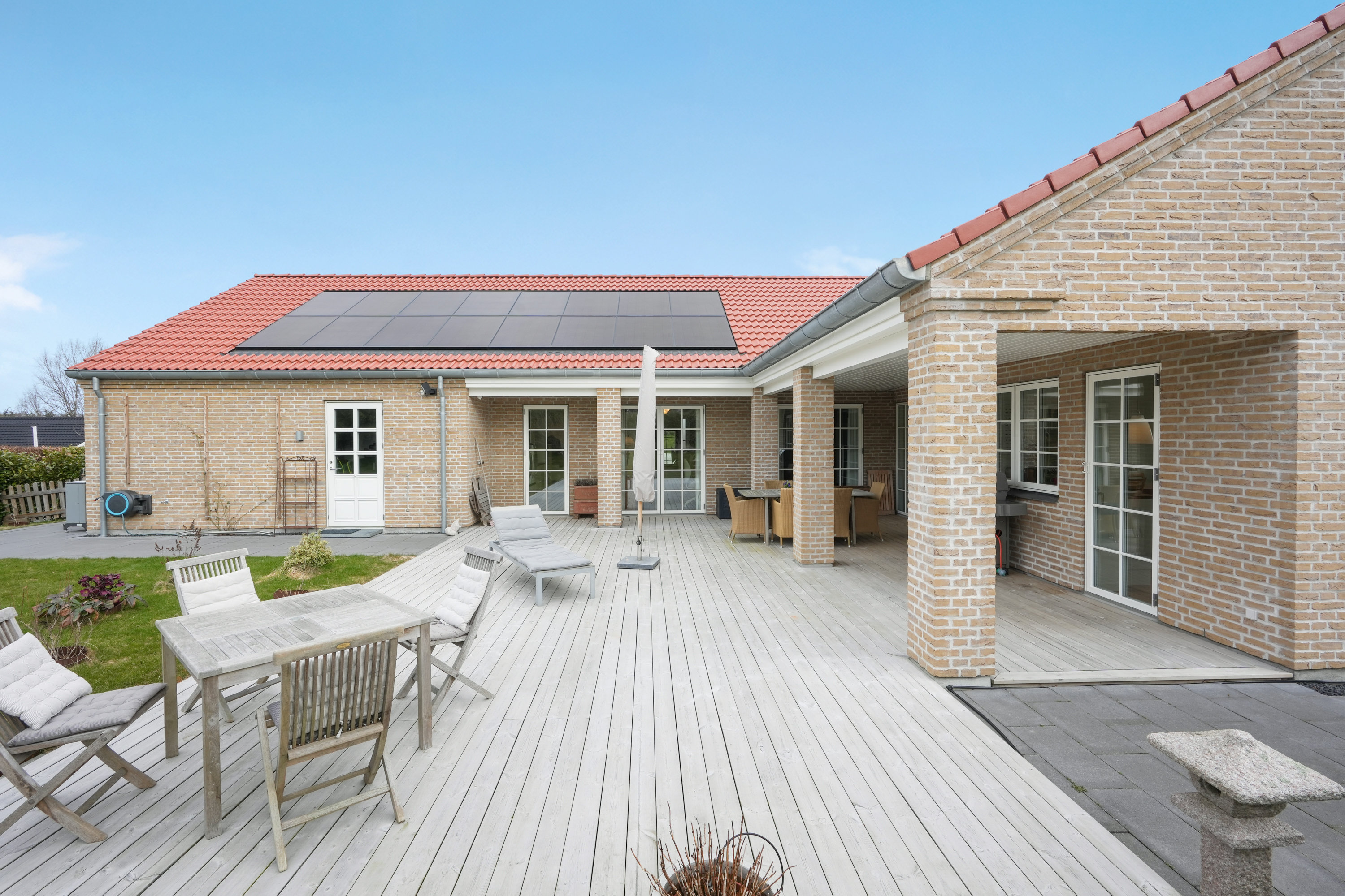 Fremhævet terrasse billede i fuldskærmstilstand. Billede af Carinaparken 73, 3460 Birkerød