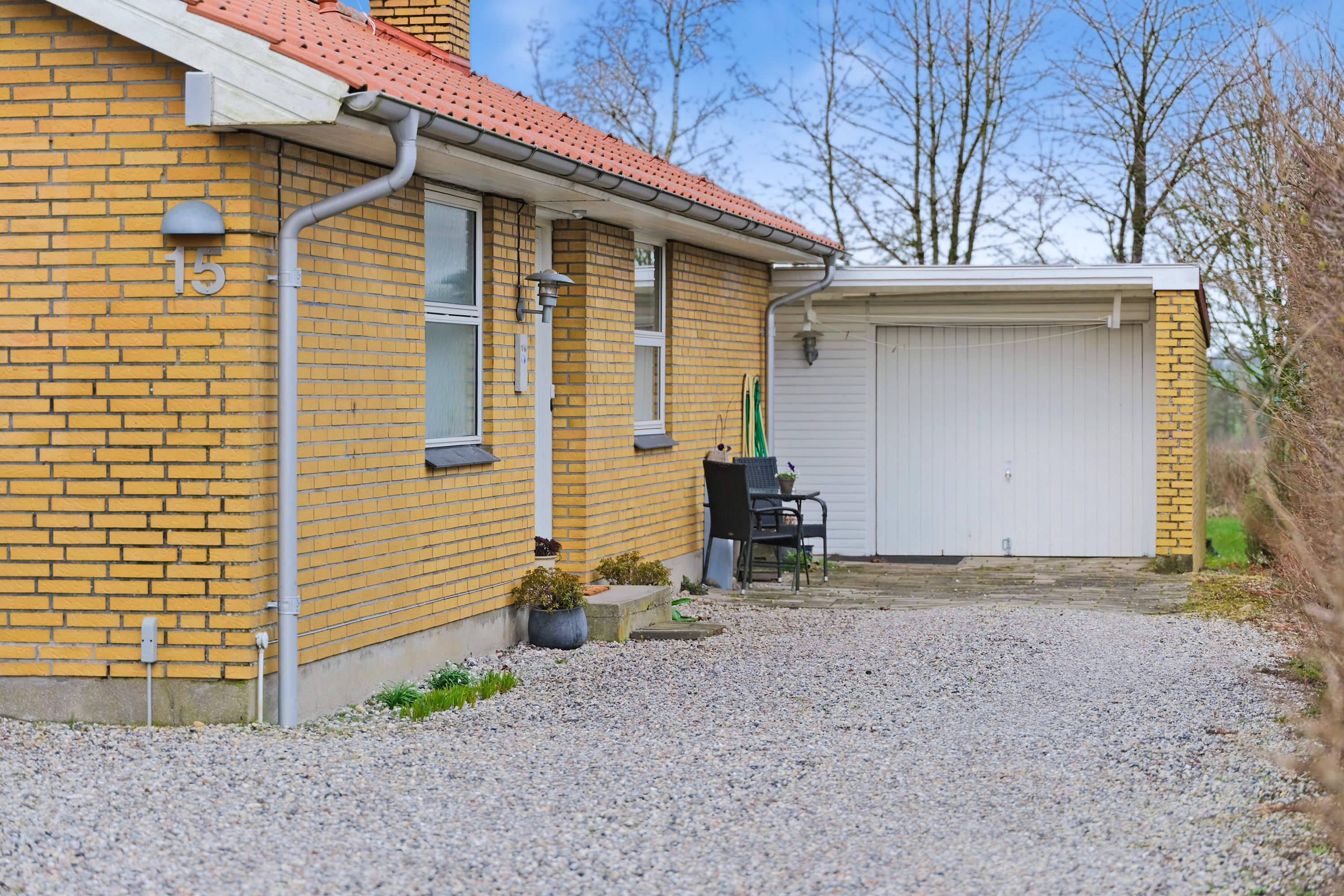 Miniaturebillede 1: facade. Billede af Chr. Richardtsvej 15, Ørsted, 5620 Glamsbjerg