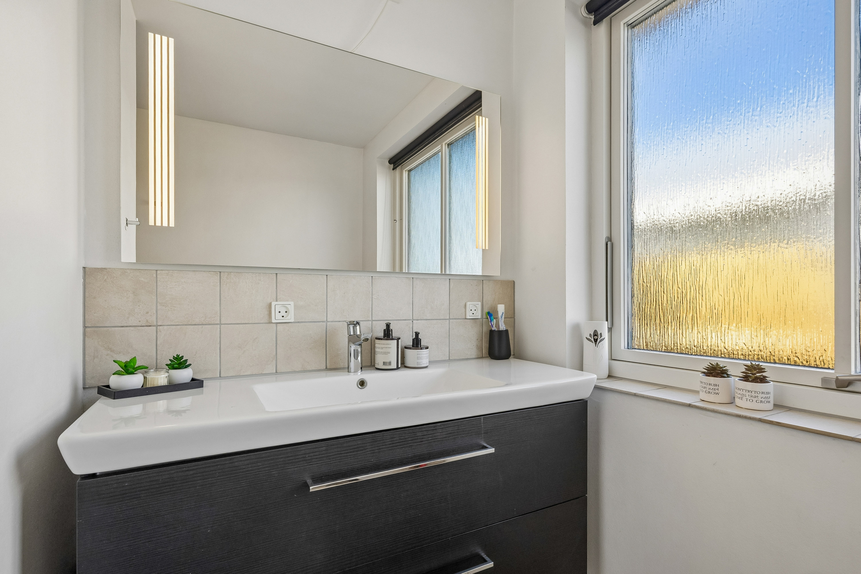 Fremhævet badeværelse billede i fuldskærmstilstand. Billede af Ternevej 9, 4291 Ruds Vedby