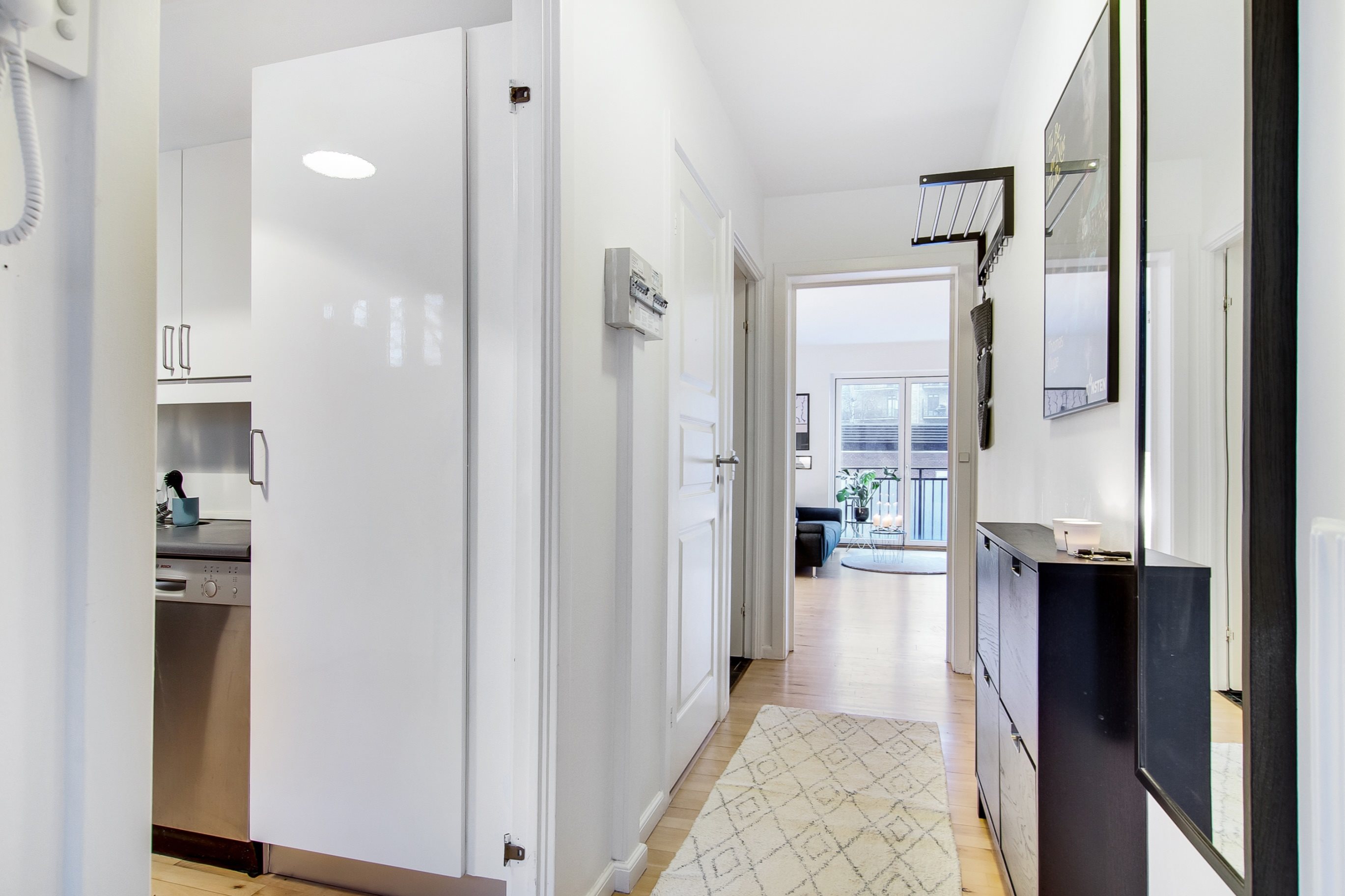 Fremhævet andet billede i fuldskærmstilstand. Billede af Petersborgvej 6, 1. 3., 2100 København Ø