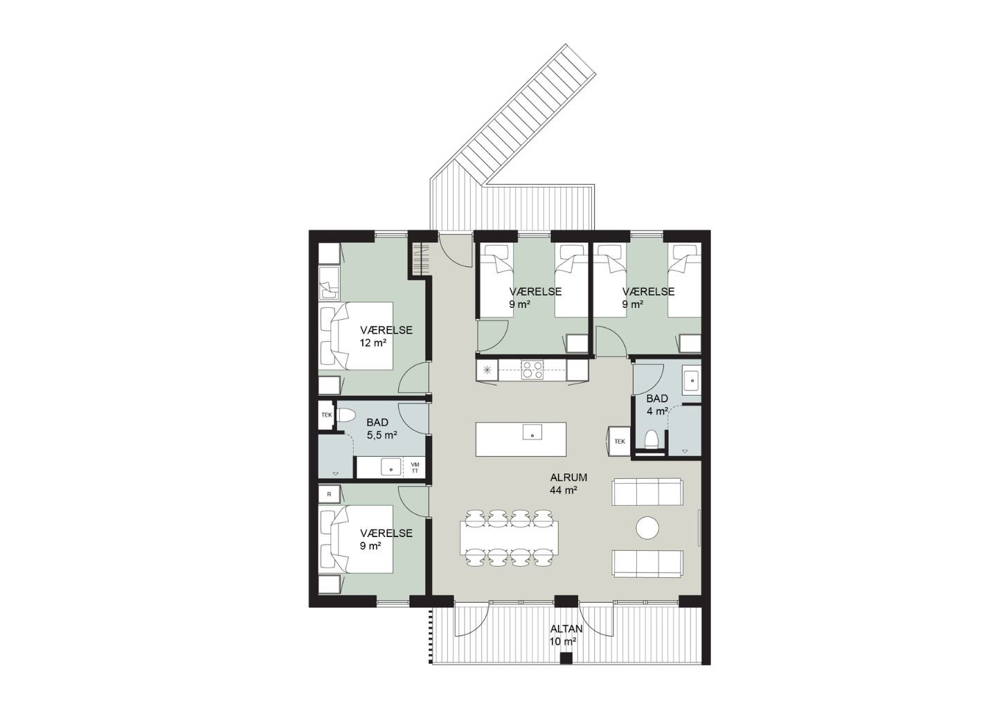 Plantegninger billede af Lodberg Enge 46H, st.., Søndervig, 6950 Ringkøbing