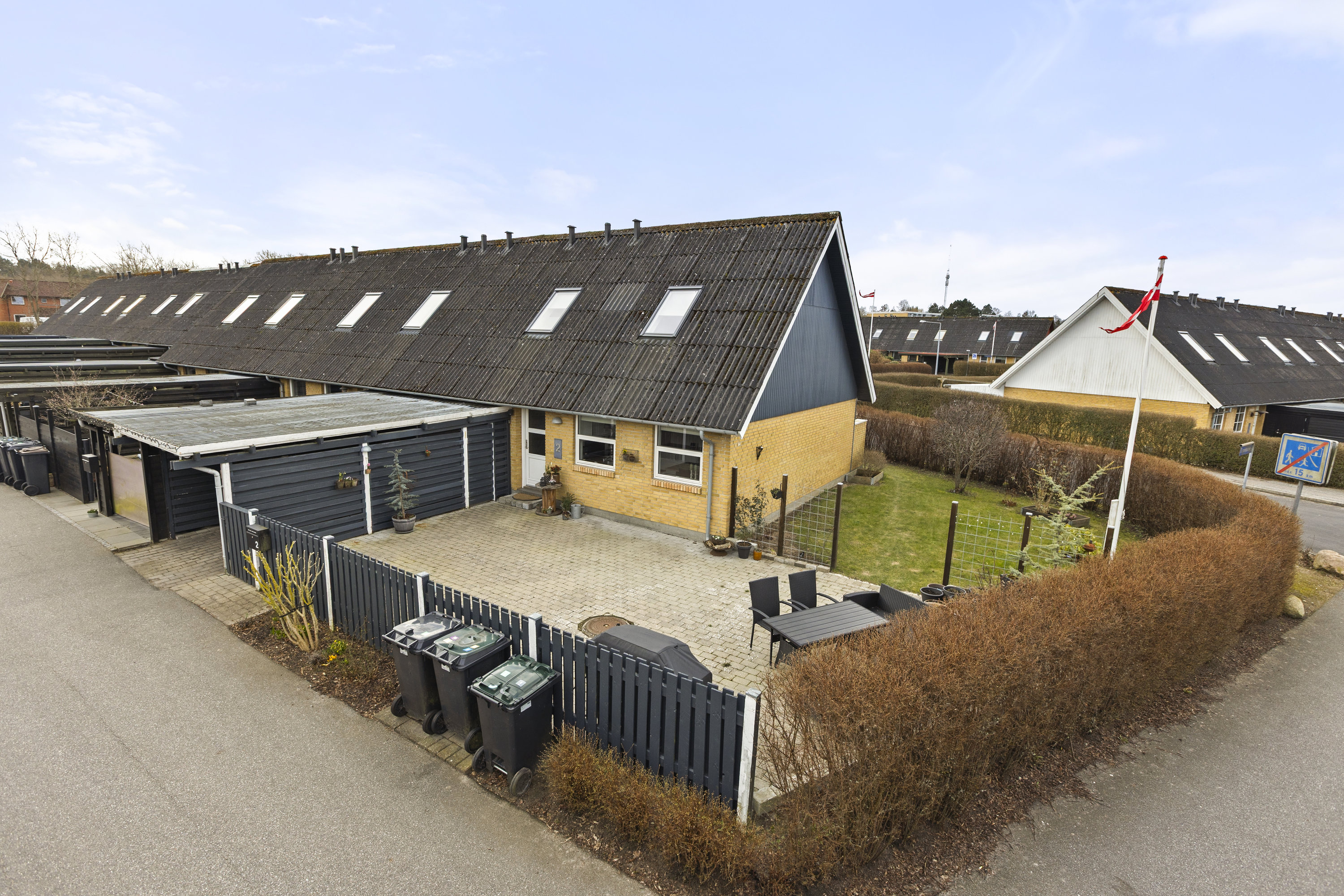 Rækkehus: Ejendommen på Tornerosevej 2, 4200 Slagelse