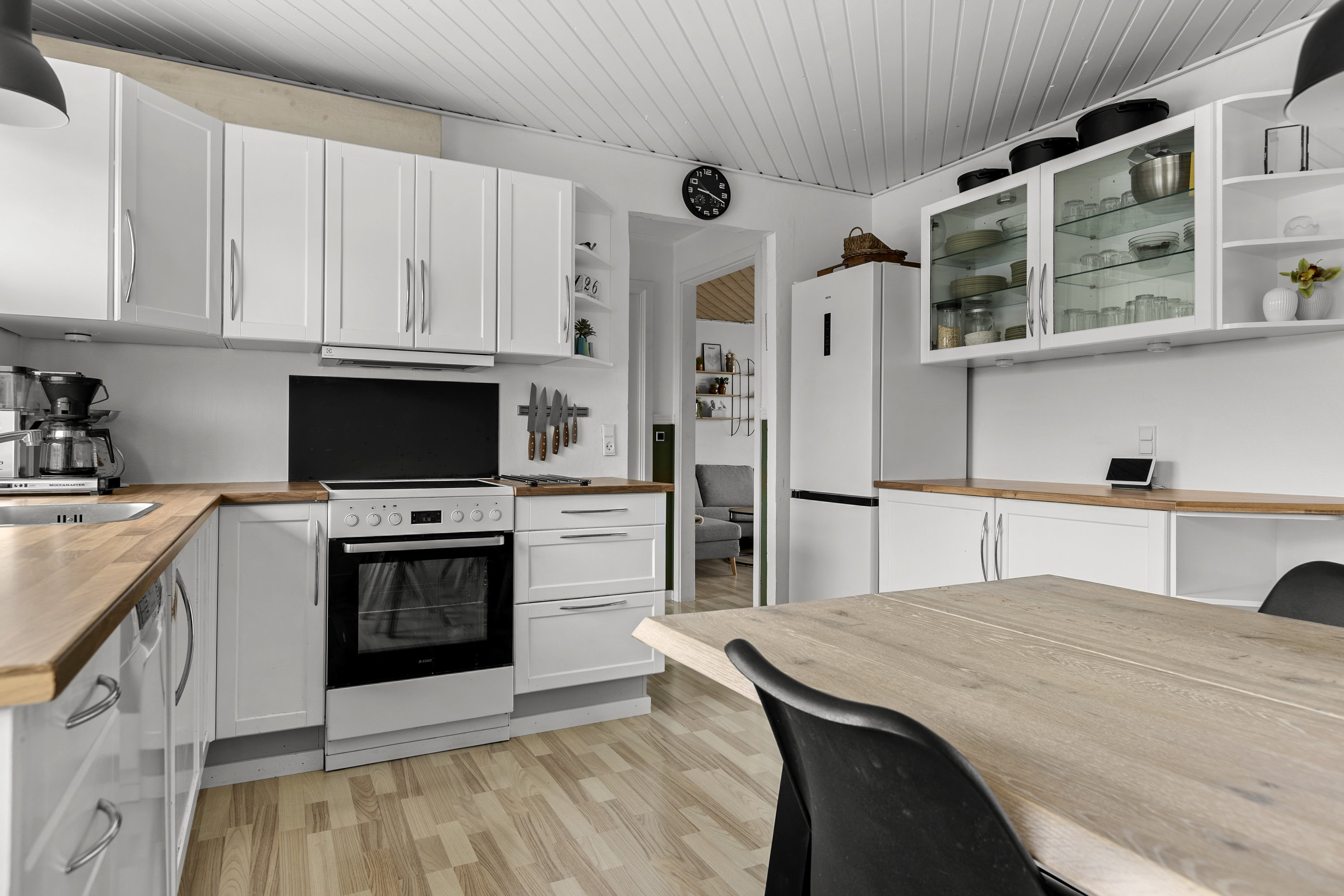 Fremhævet køkken billede i fuldskærmstilstand. Billede af Tornerosevej 2, 4200 Slagelse