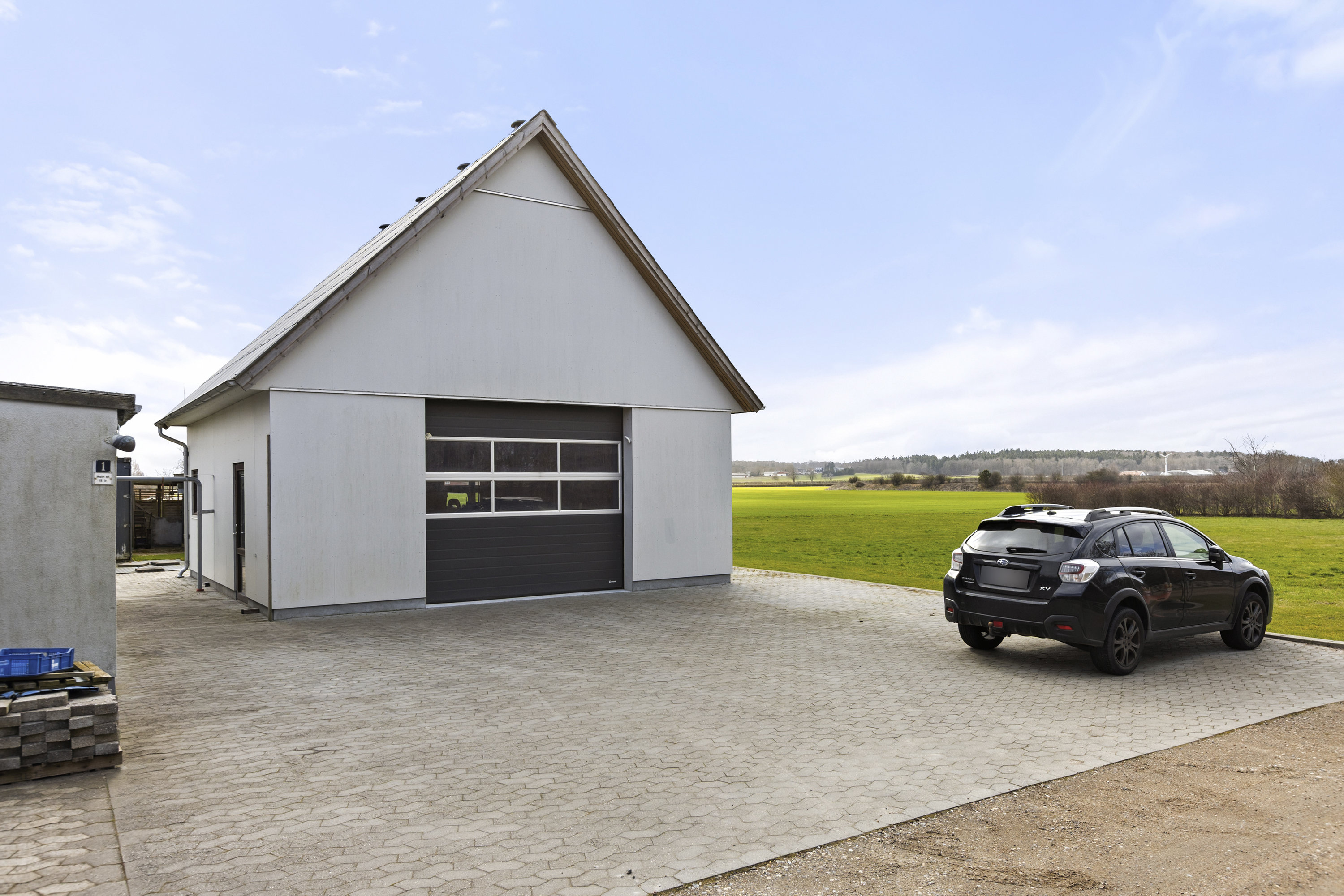 Miniaturebillede 1: ejendommen. Billede af Onsved Huse 1, 4050 Skibby