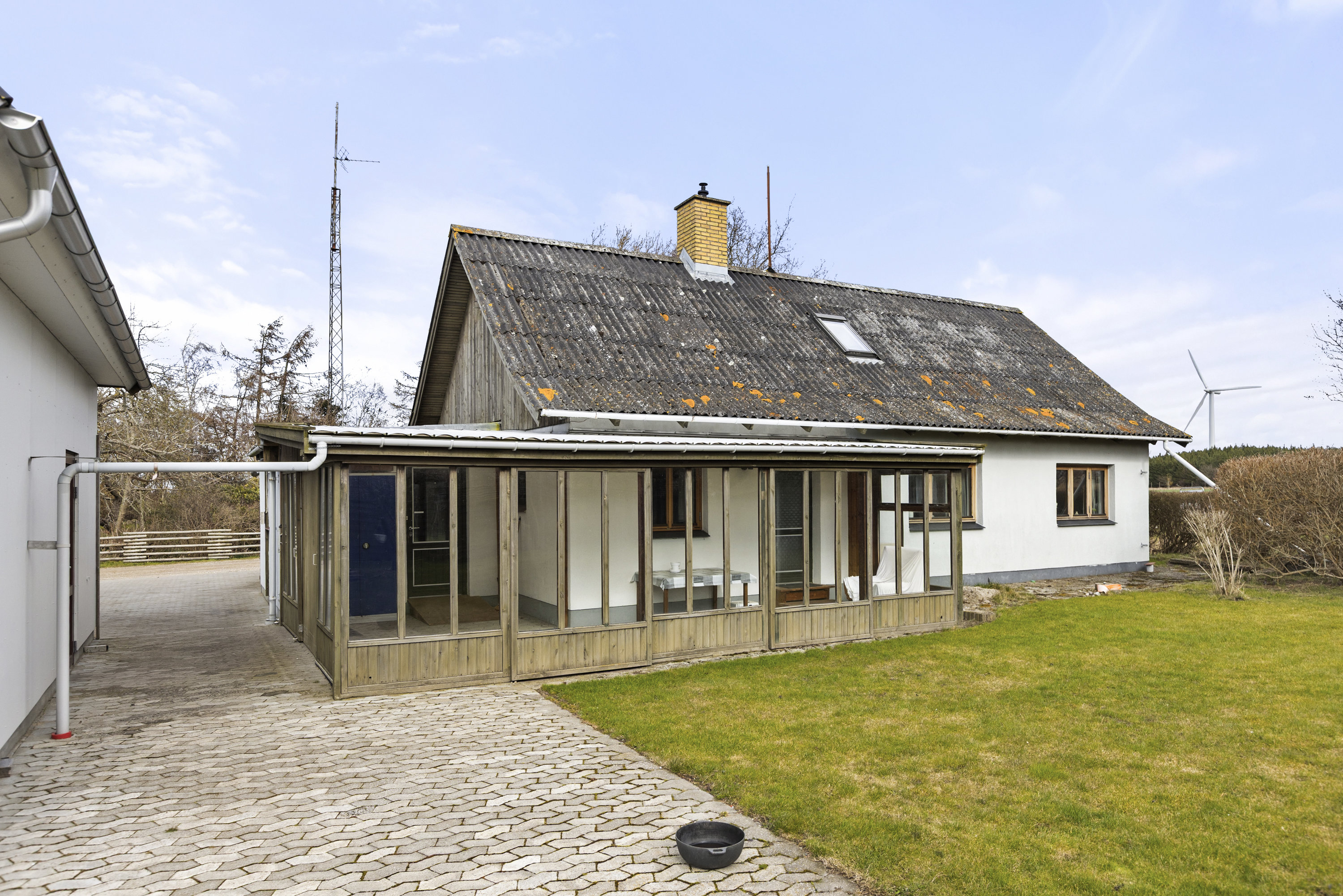 Miniaturebillede 2: ejendommen. Billede af Onsved Huse 1, 4050 Skibby