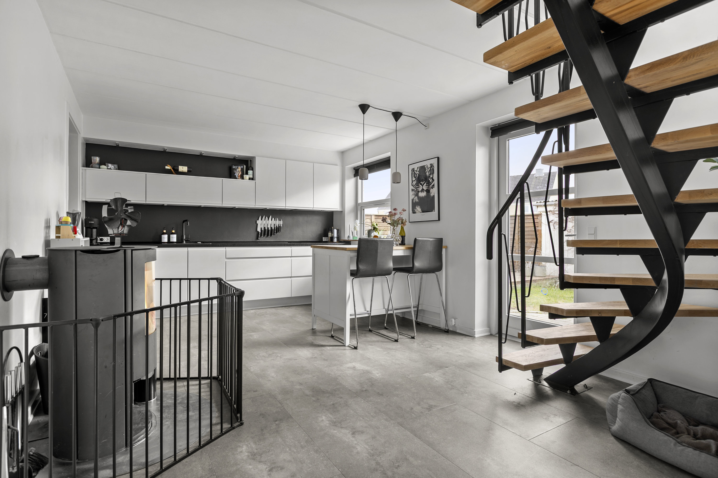 Fremhævet køkken billede i fuldskærmstilstand. Billede af Rosenhaven 28, 4050 Skibby