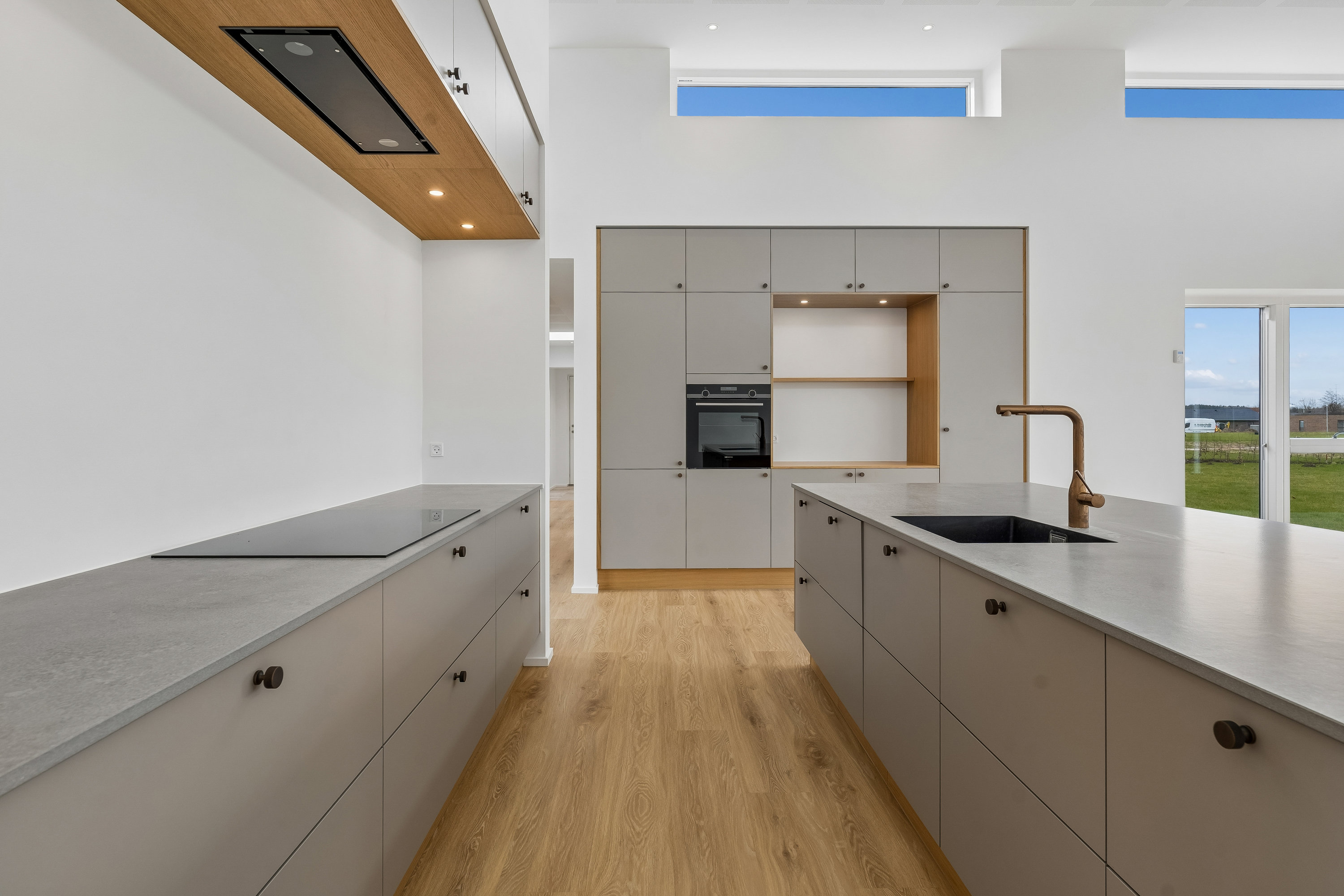 Fremhævet køkken billede i fuldskærmstilstand. Billede af Fejringmarken 4, 8722 Hedensted