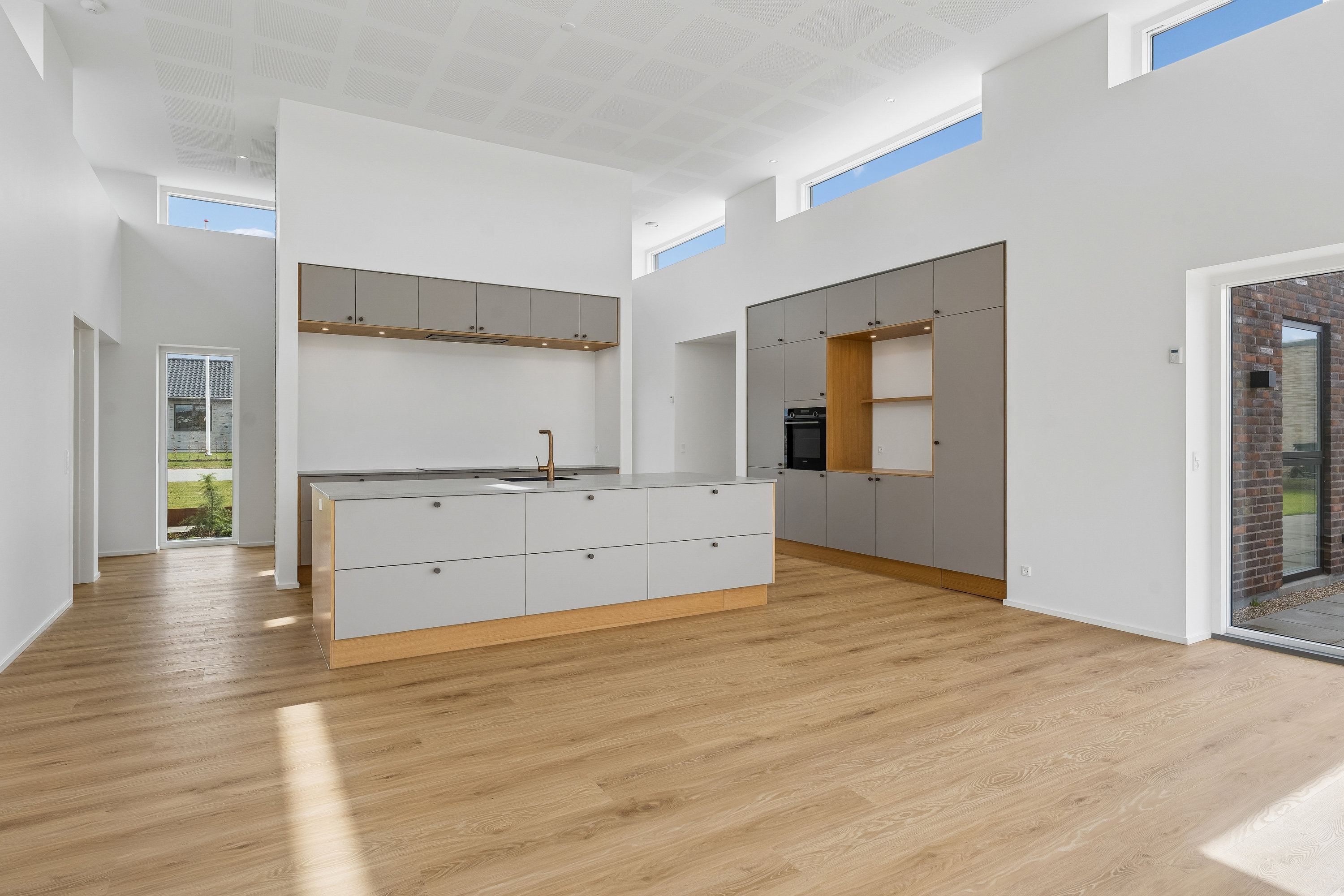 Fremhævet køkken billede i fuldskærmstilstand. Billede af Fejringmarken 4, 8722 Hedensted