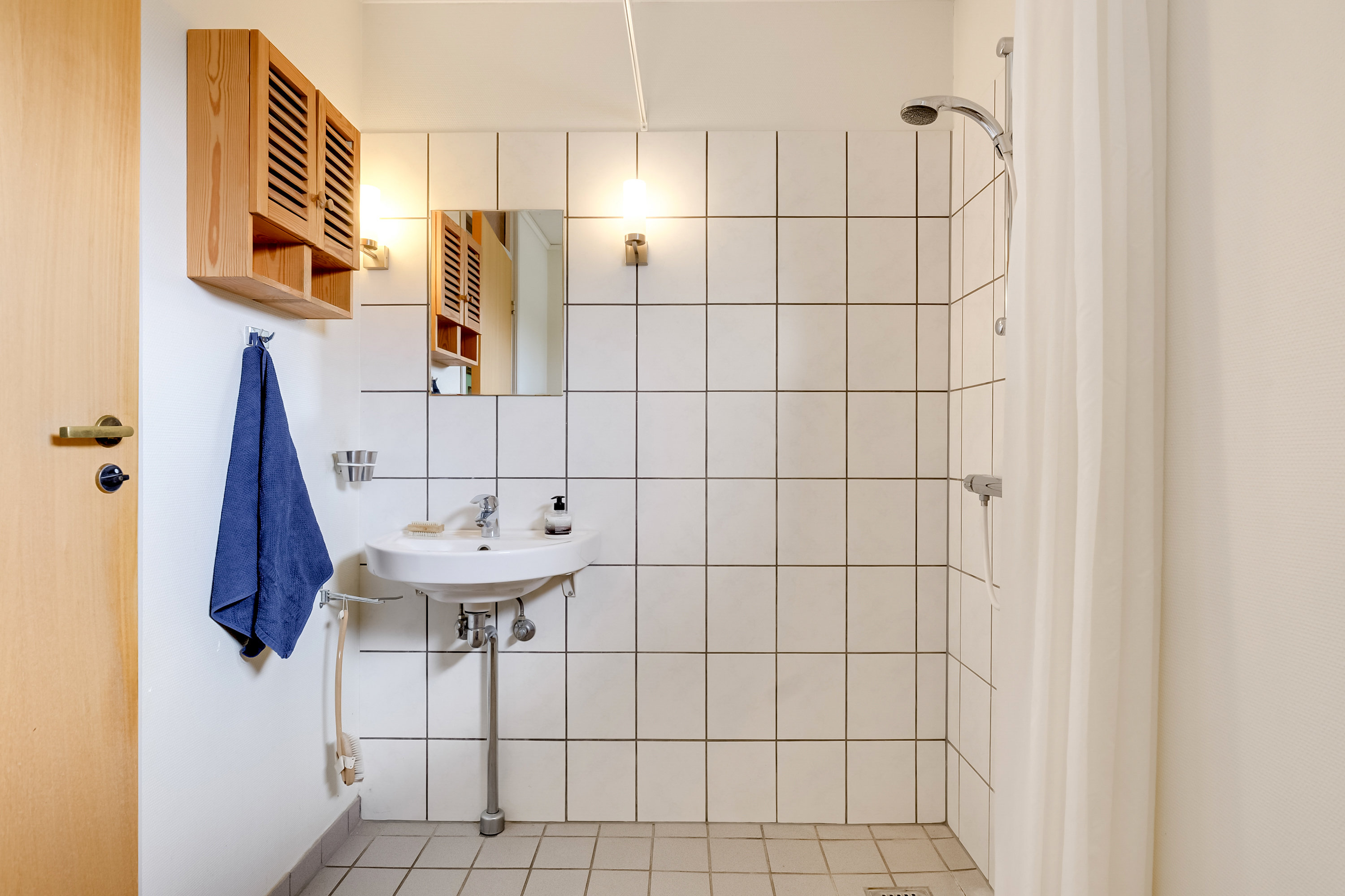 Fremhævet badeværelse billede i fuldskærmstilstand. Billede af Havrevænget 9, 5620 Glamsbjerg